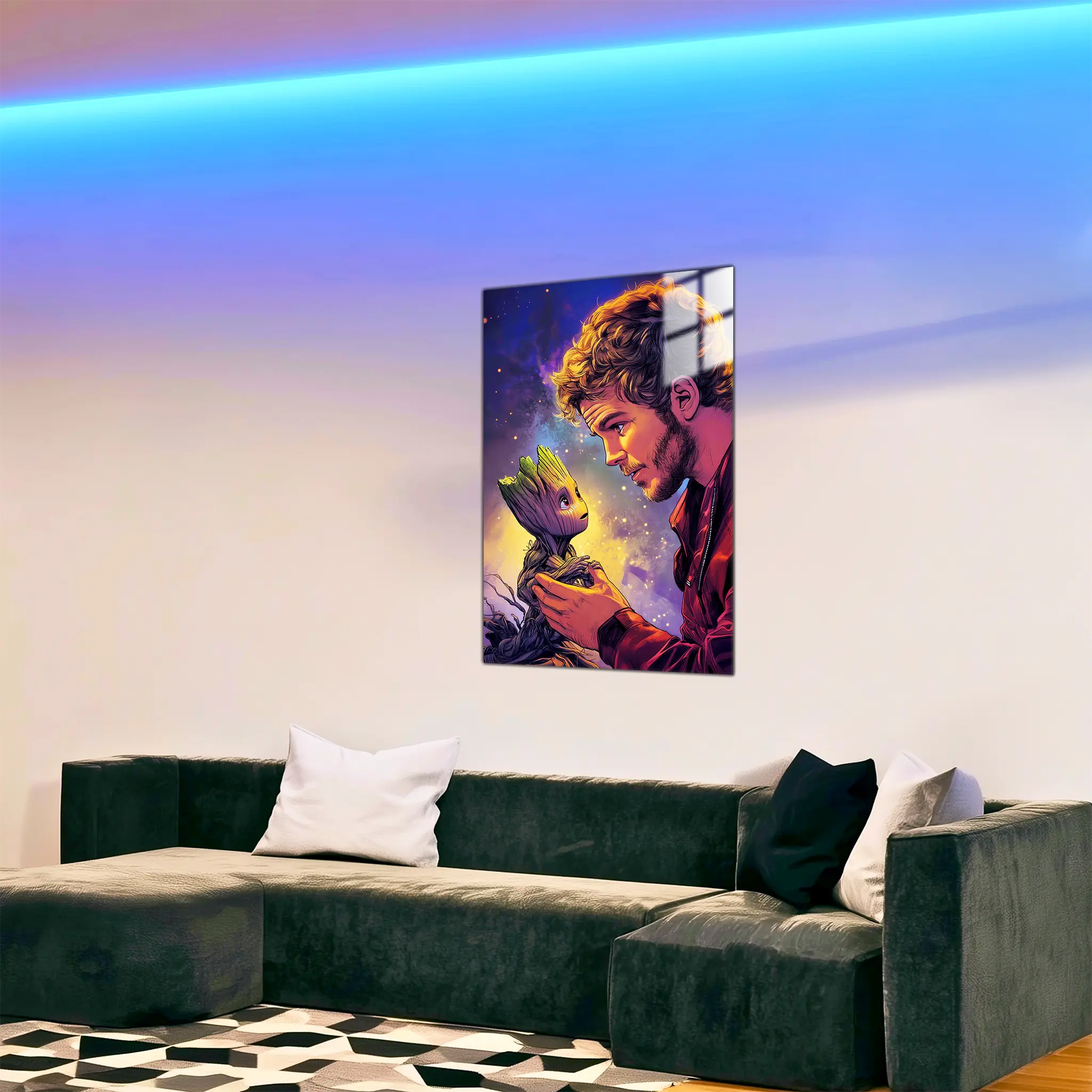 tableau-groot-et-peter-dans-le-salon | DreamWay