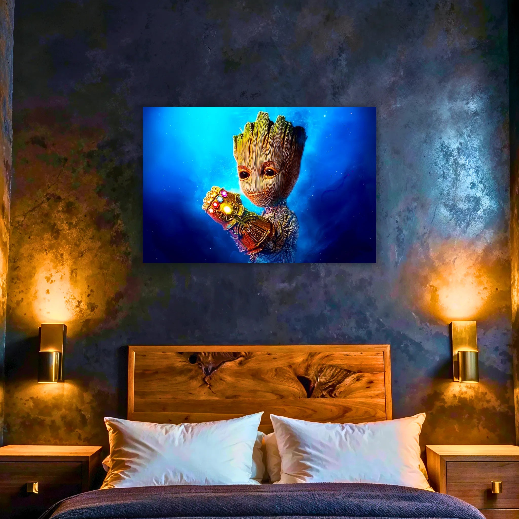 Tableau Groot Main De Thanos
