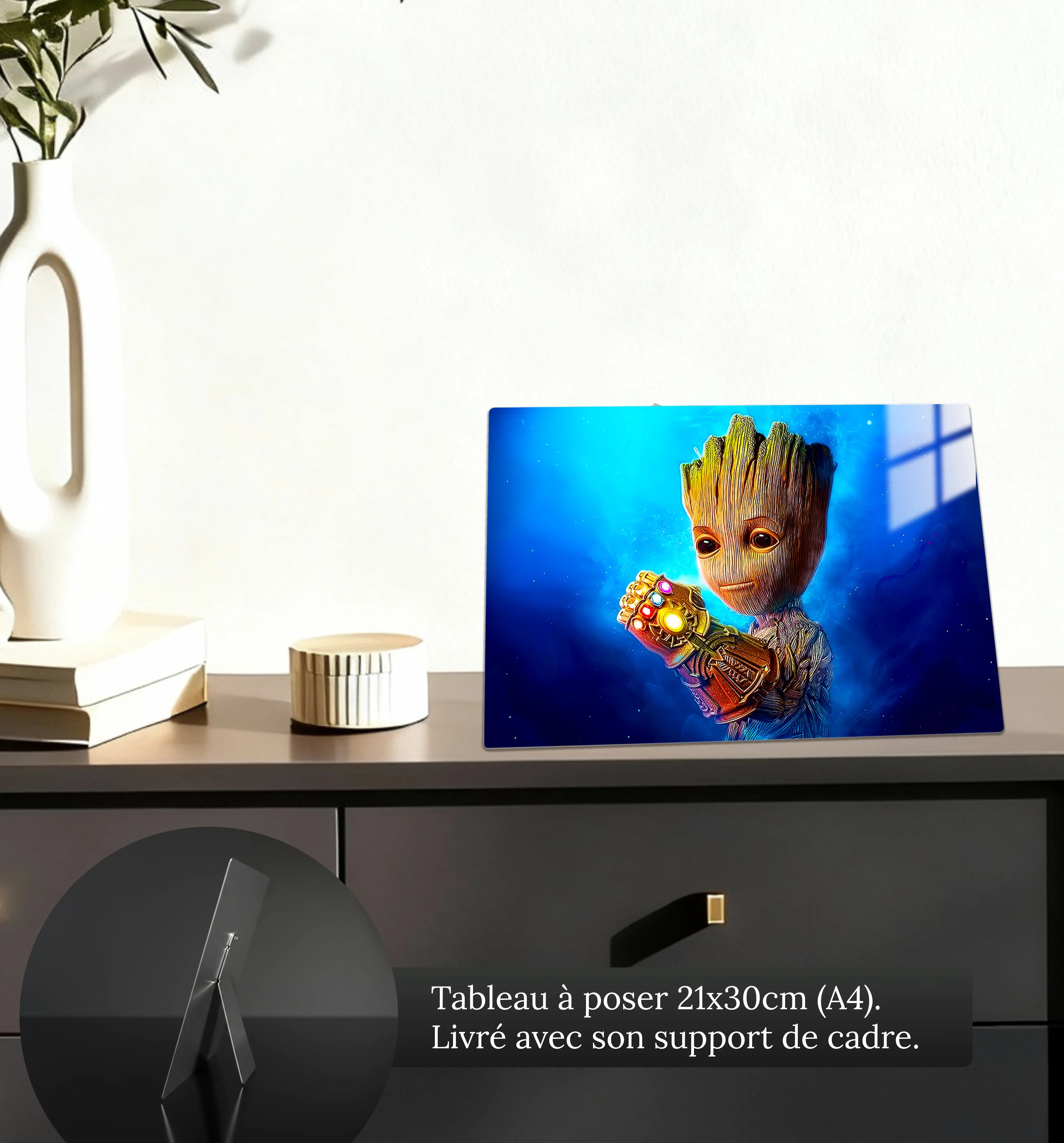 tableau-groot-main-de-thanos-petit-format-a-poser-sur-meuble | DreamWay