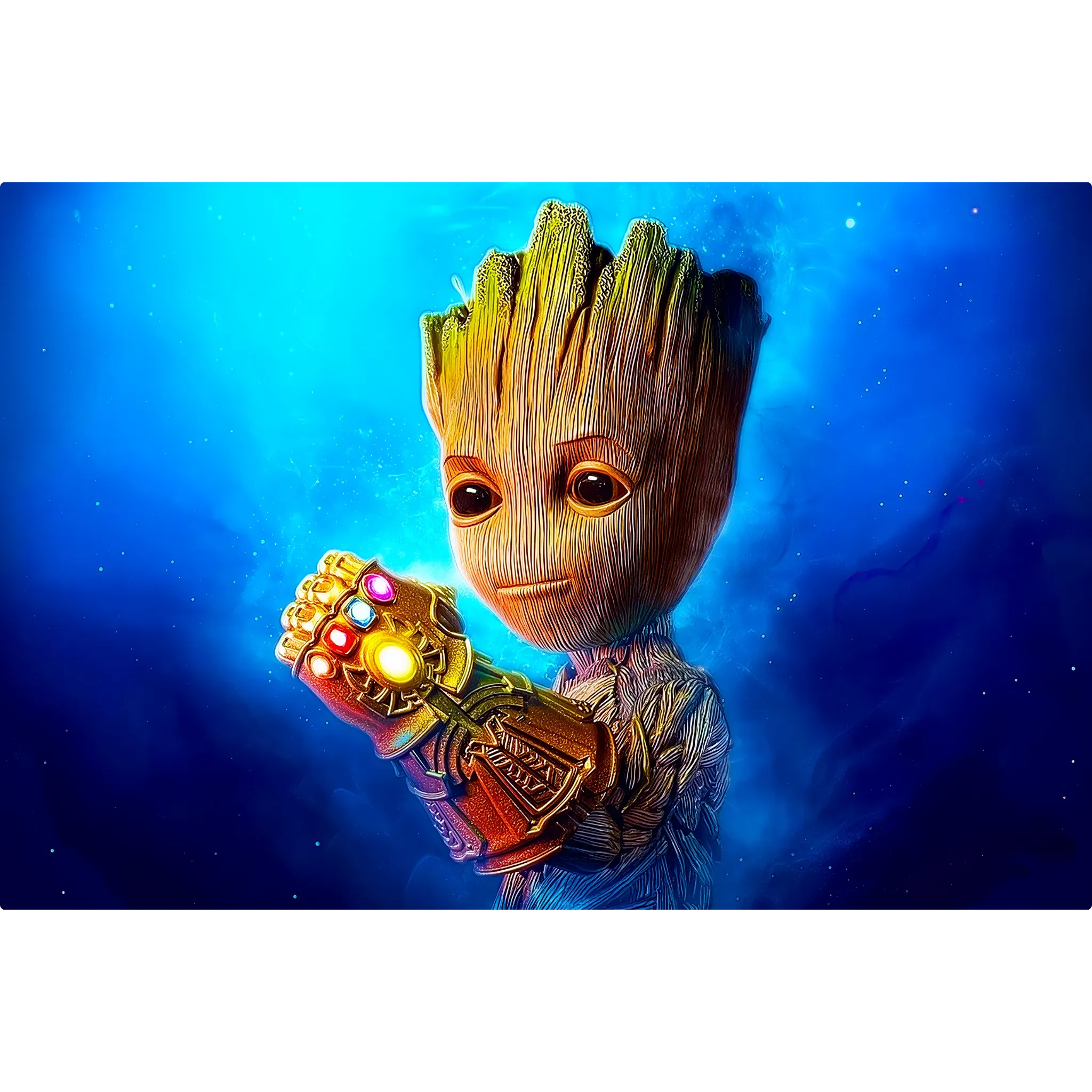 Tableau Groot Main De Thanos