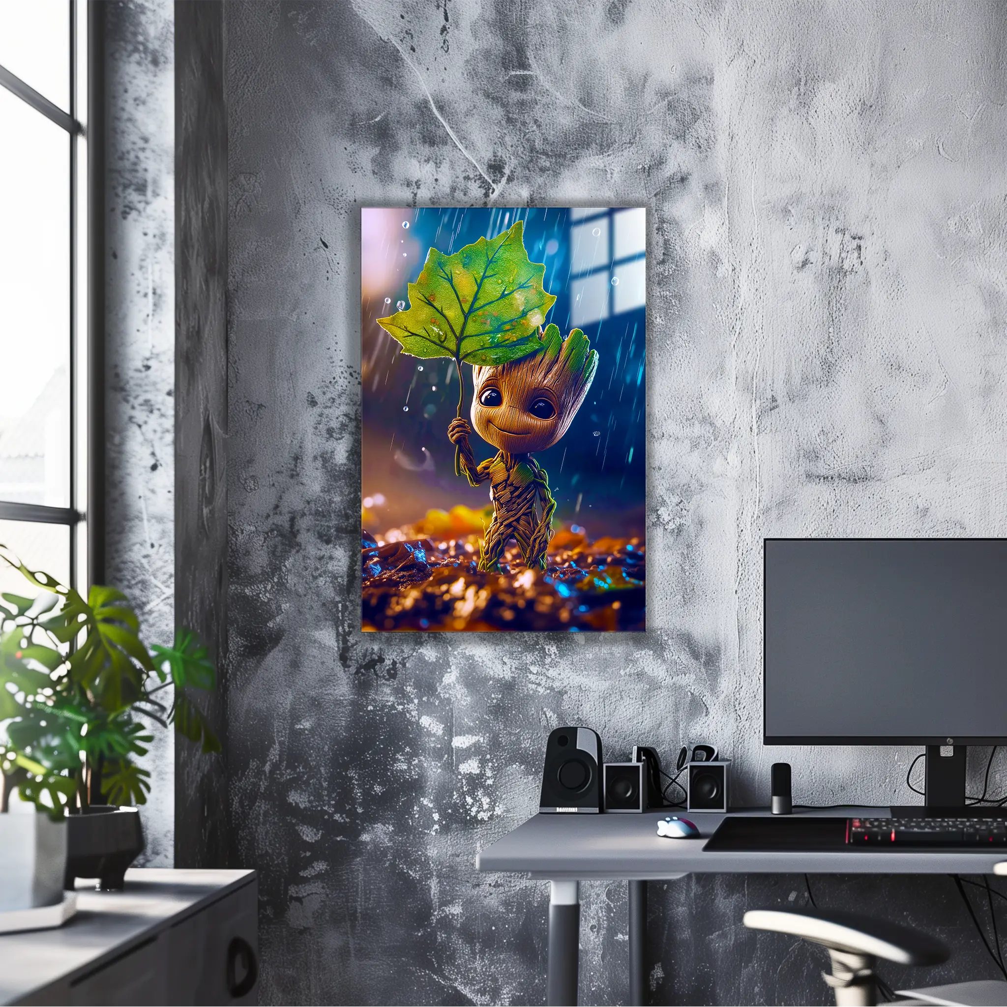 tableau-groot-sous-la-pluie | DreamWay