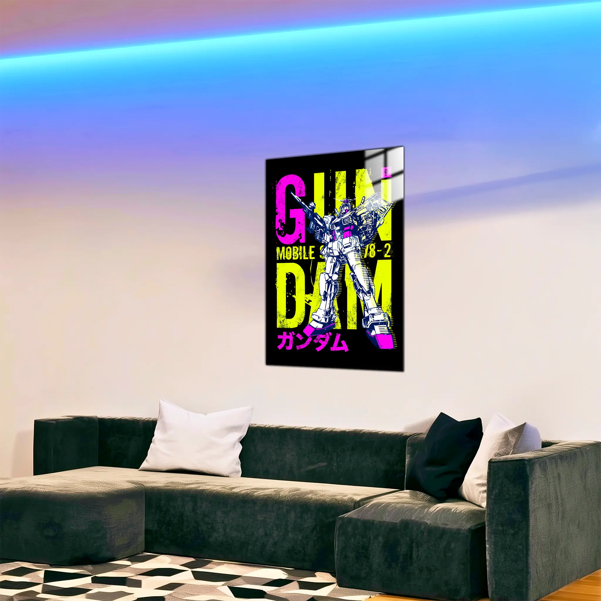 tableau-gundam-dans-le-salon | DreamWay