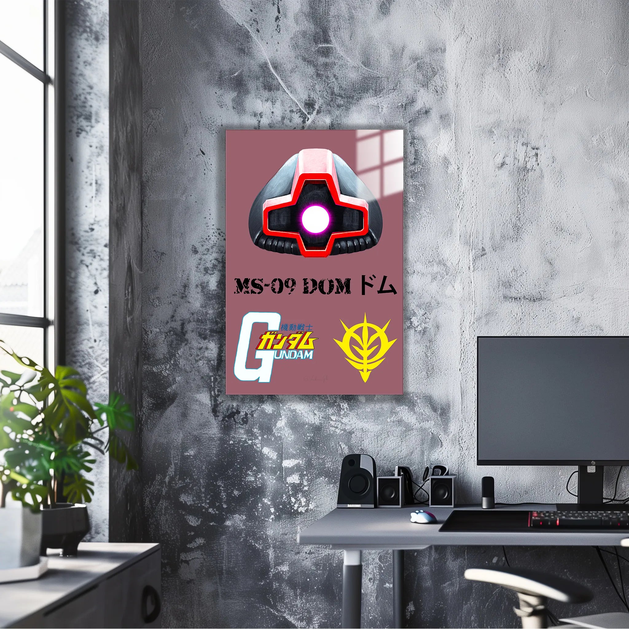 Tableau Gundam Dom