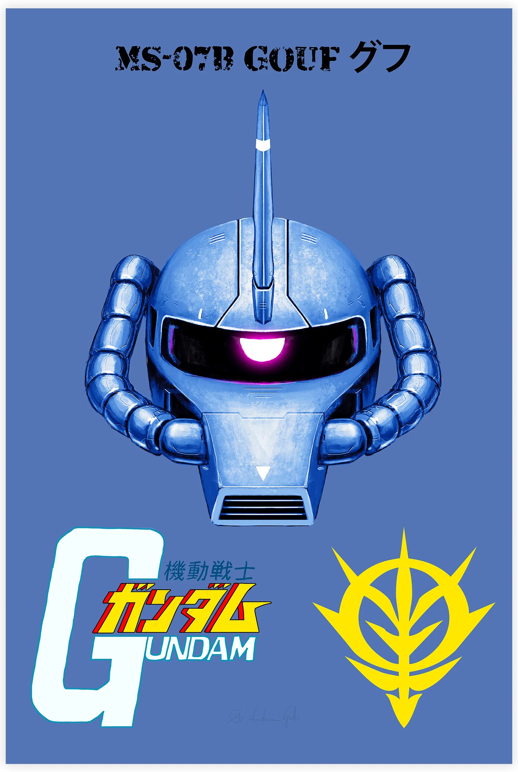 Tableau Gundam Gouf