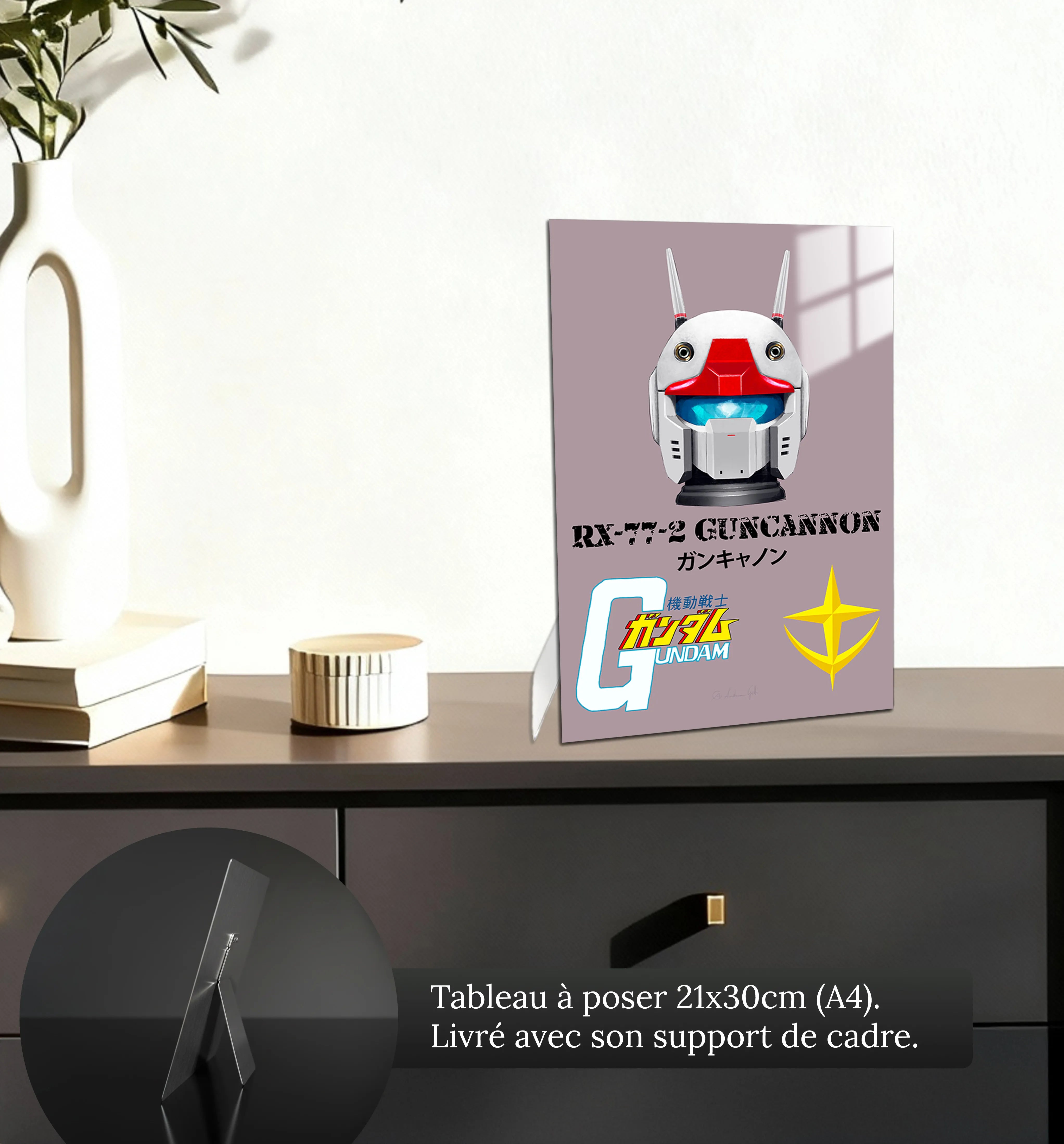 Tableau Gundam Guncannon Affiche