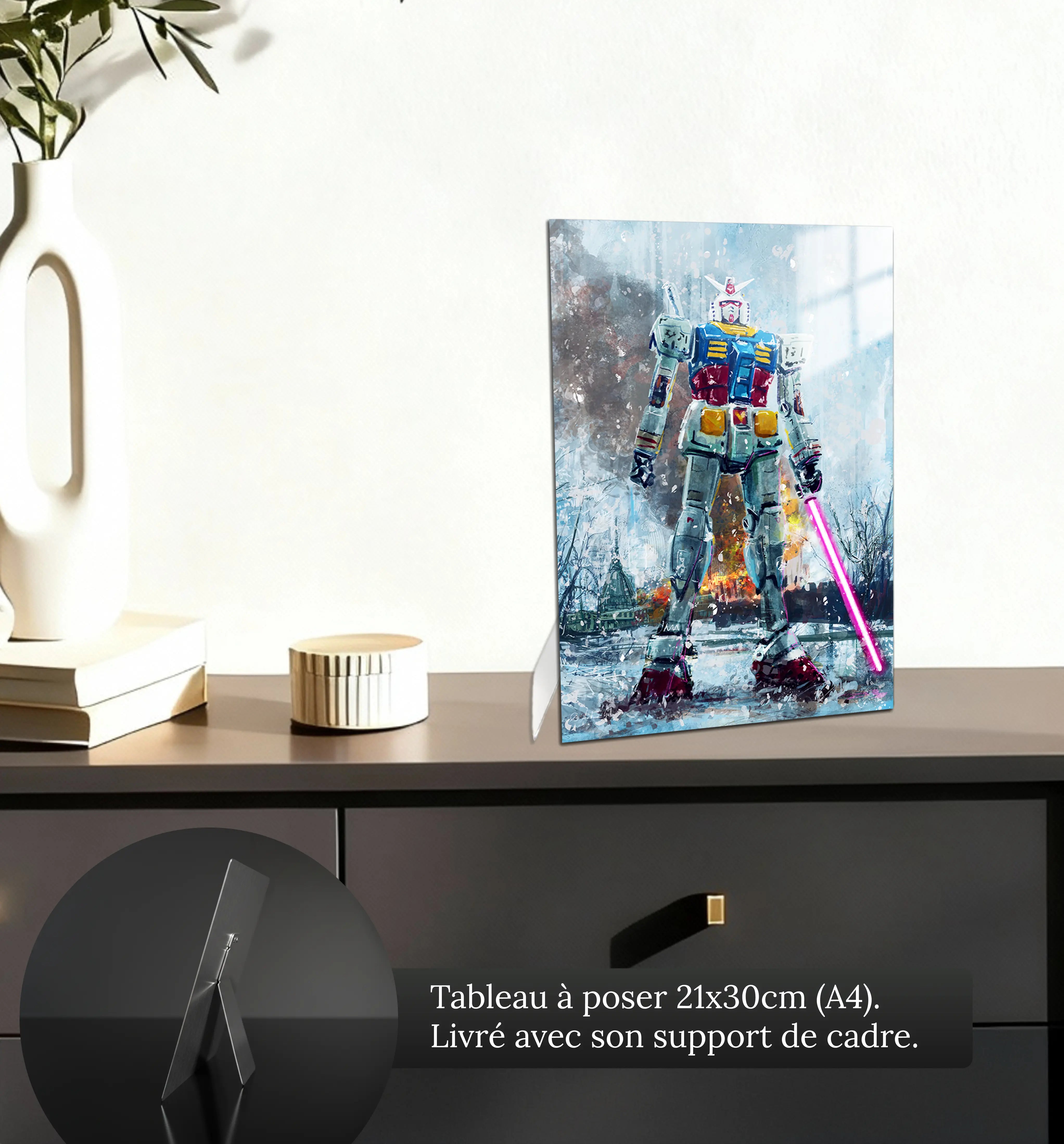 tableau-gundam-neige-turin-petit-format-a-poser-sur-meuble | DreamWay