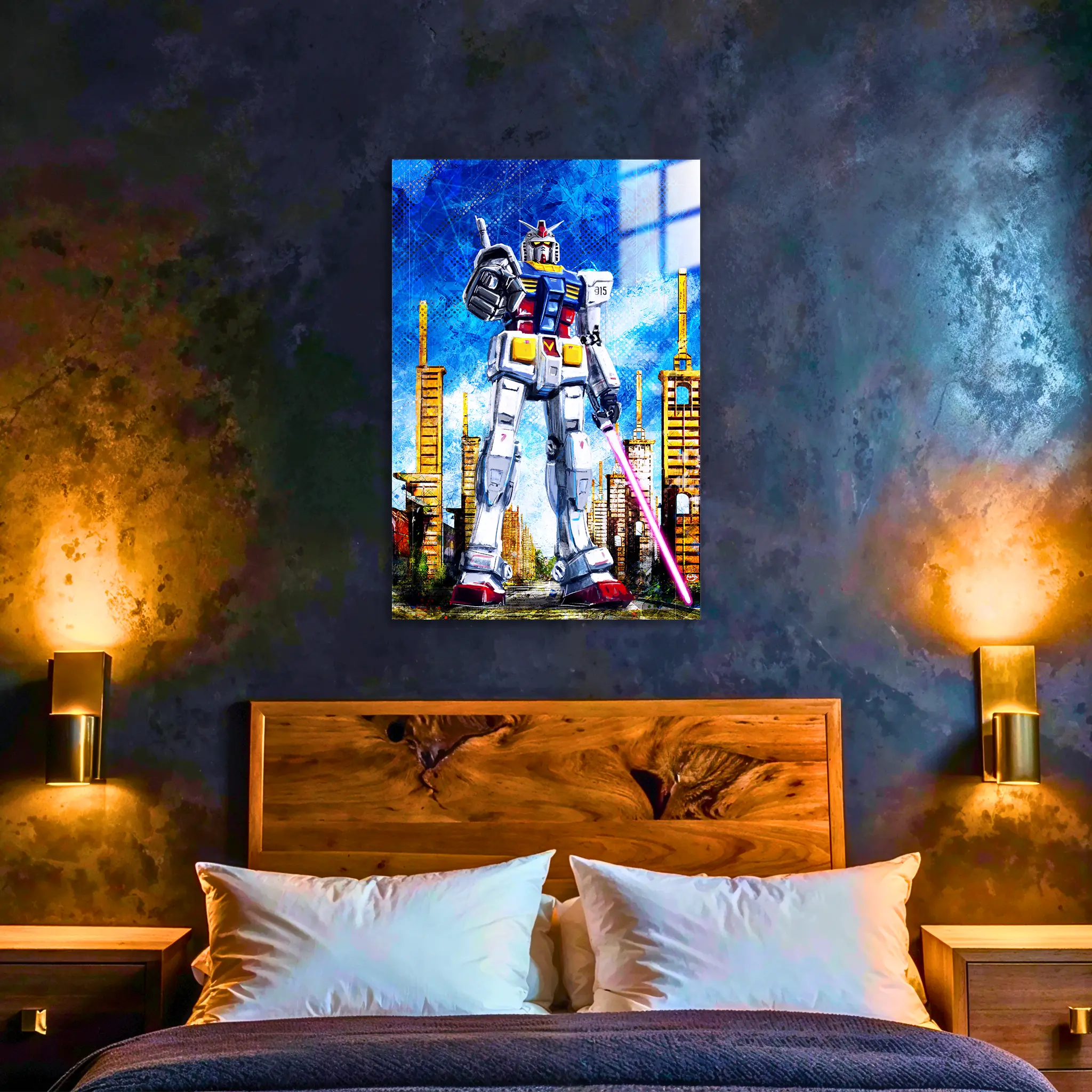 tableau-gundam-parco-dora-turin-dans-la-chambre | DreamWay