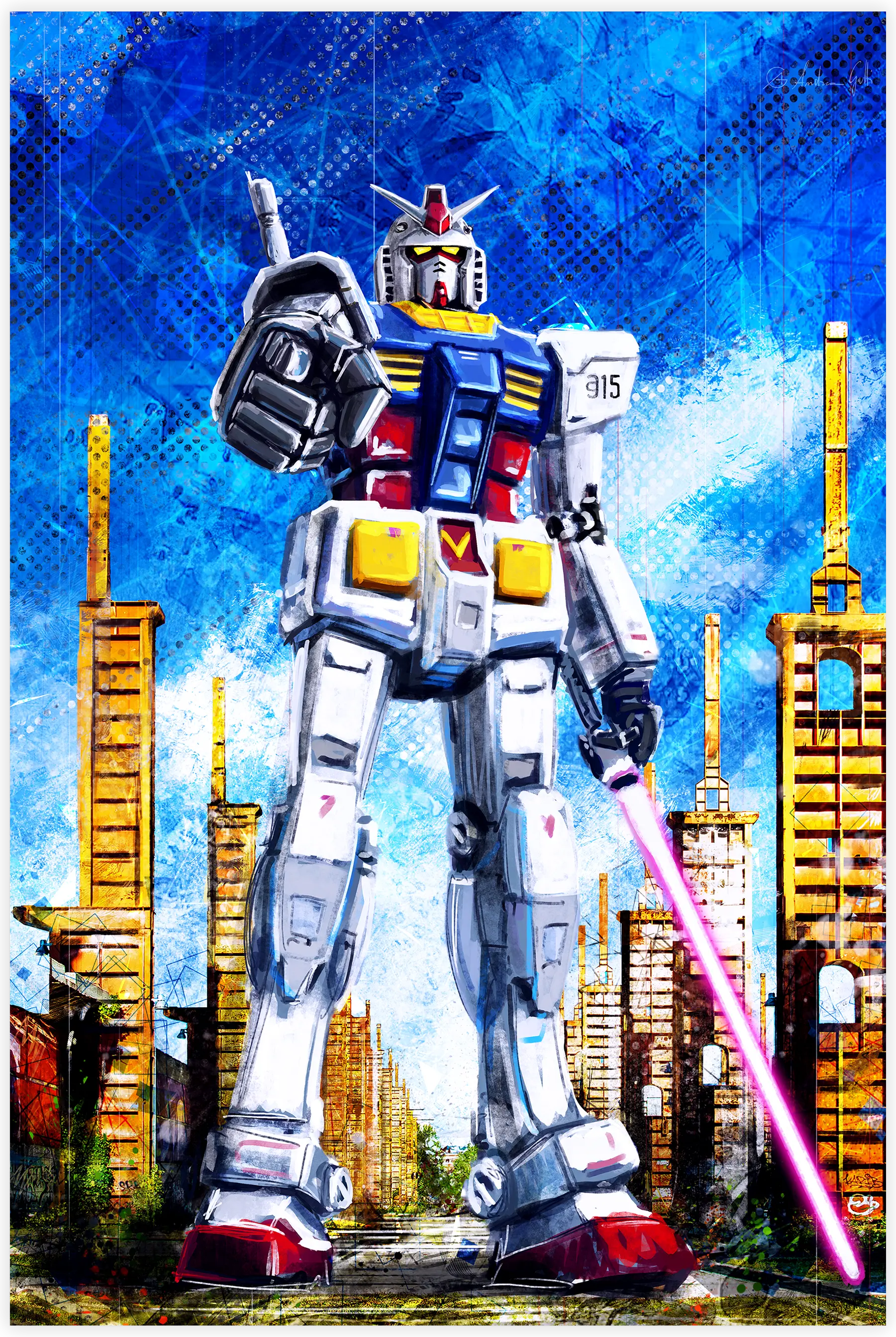 tableau-gundam-parco-dora-turin | DreamWay
