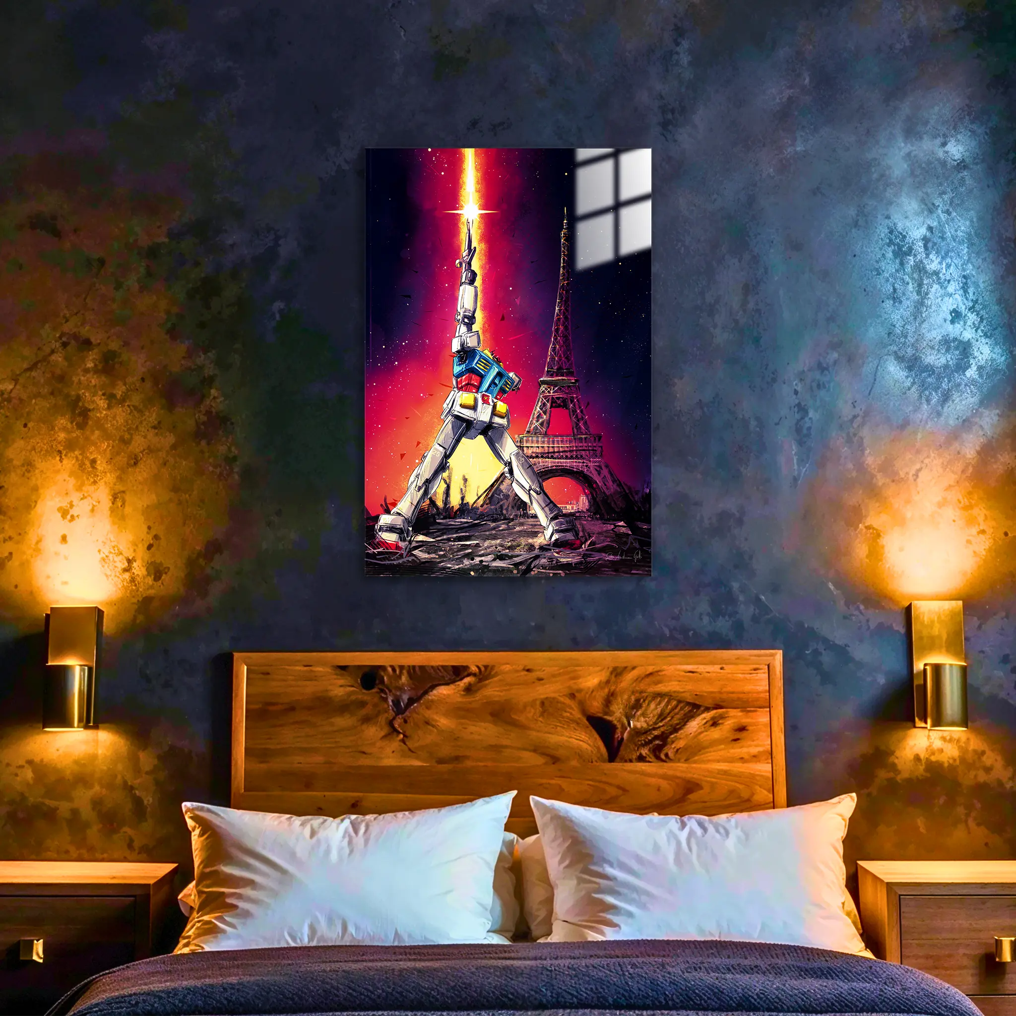 tableau-gundam-paris-dans-la-chambre | DreamWay