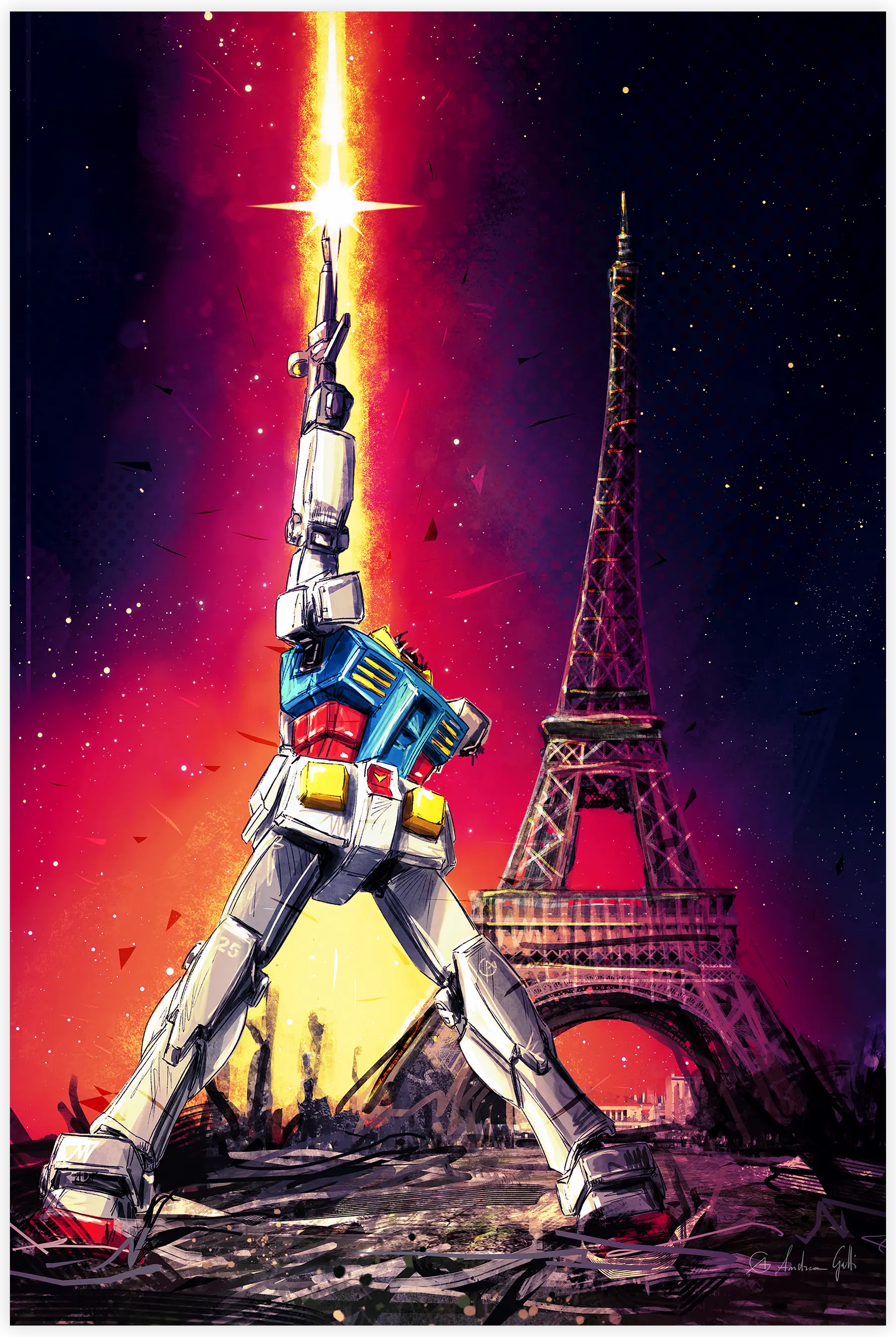 tableau-gundam-paris | DreamWay