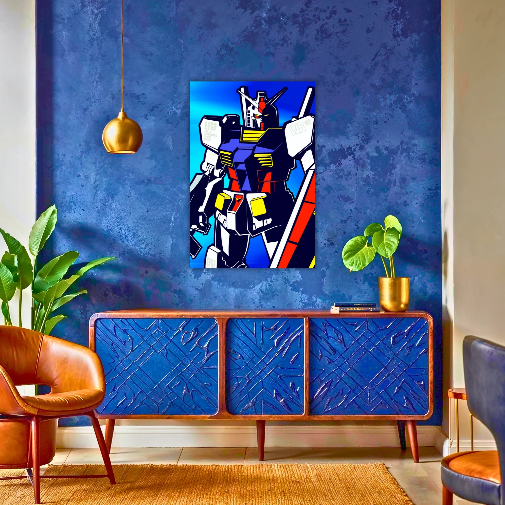 Tableau Gundam Portrait