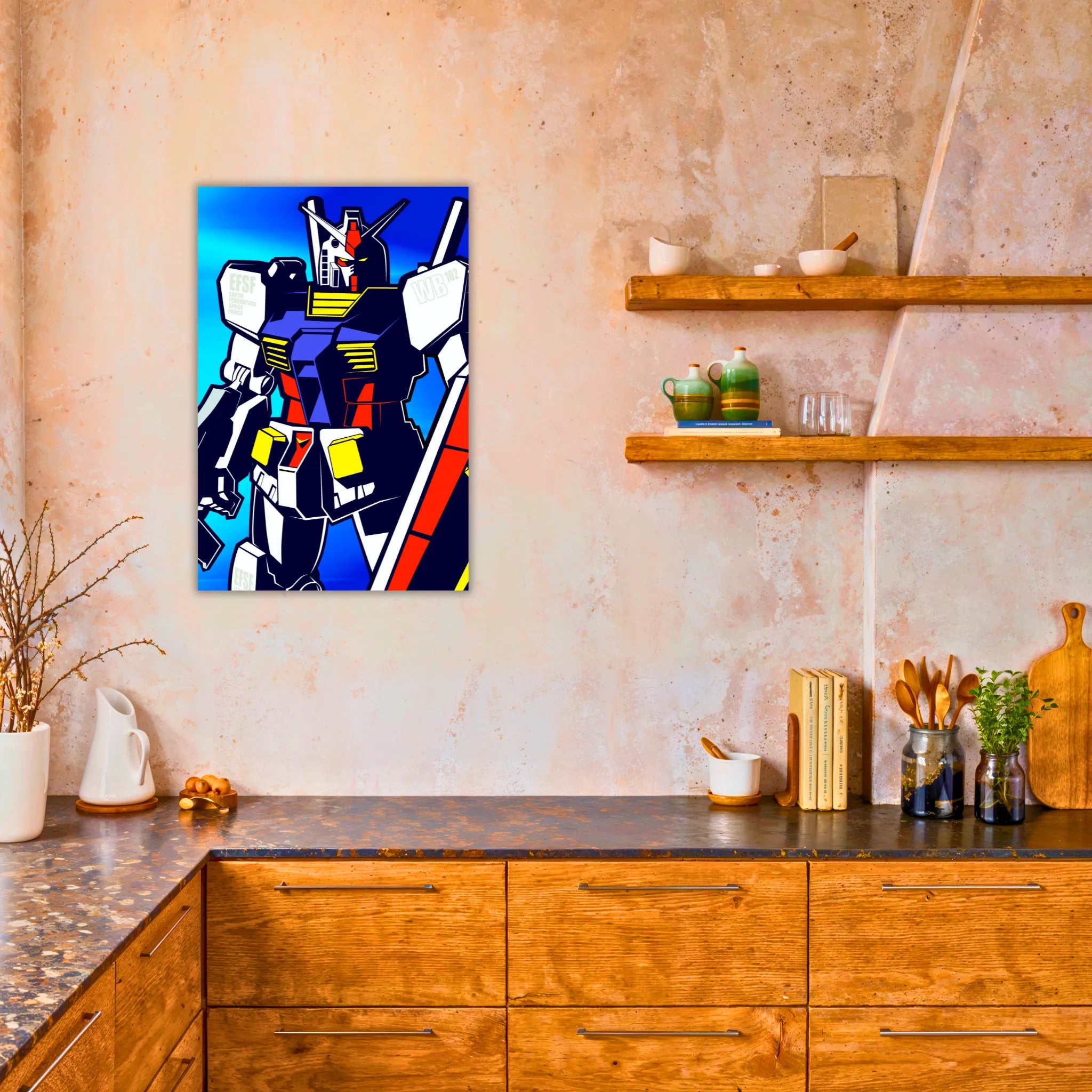 Tableau Gundam Portrait