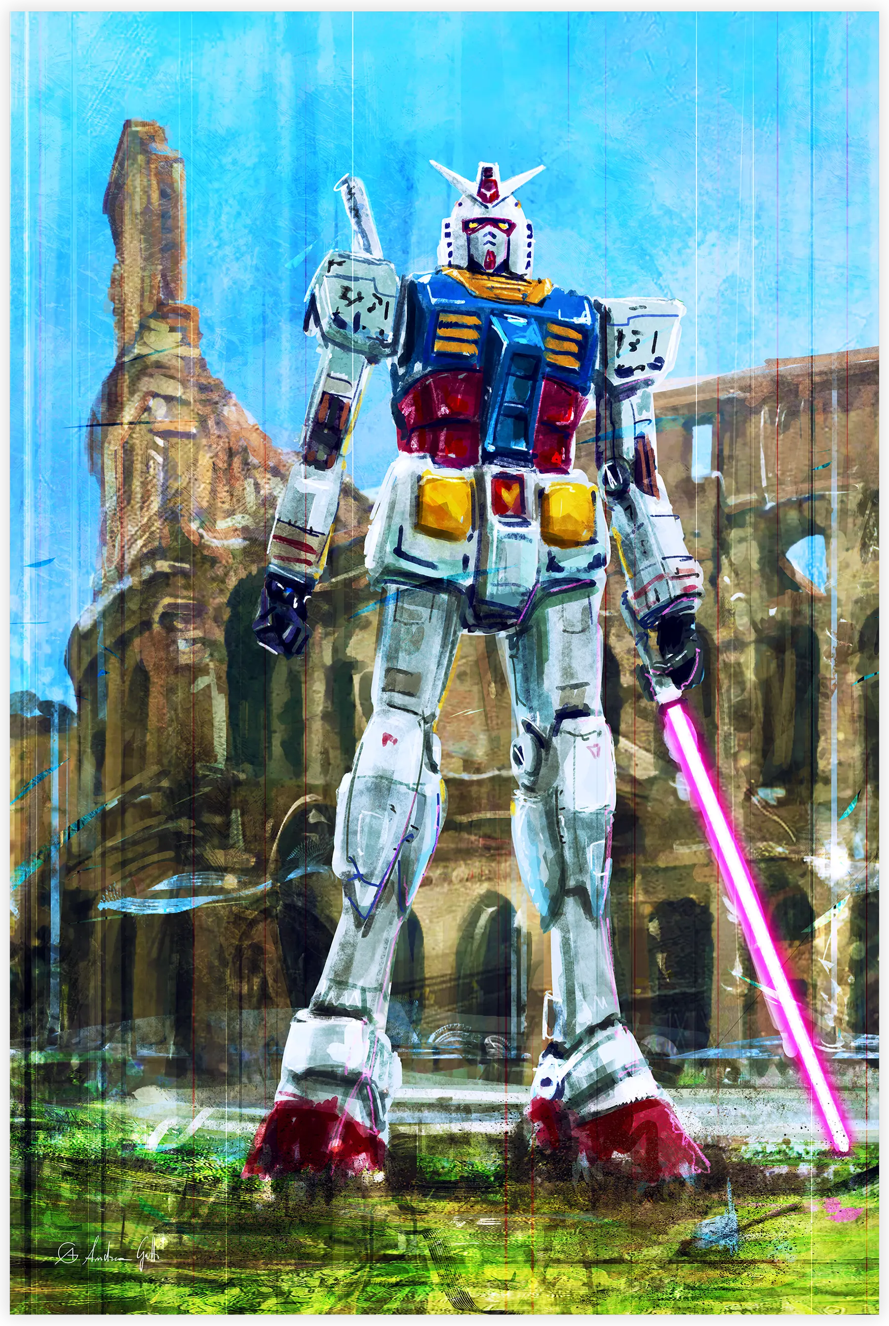 tableau-gundam-rome | DreamWay
