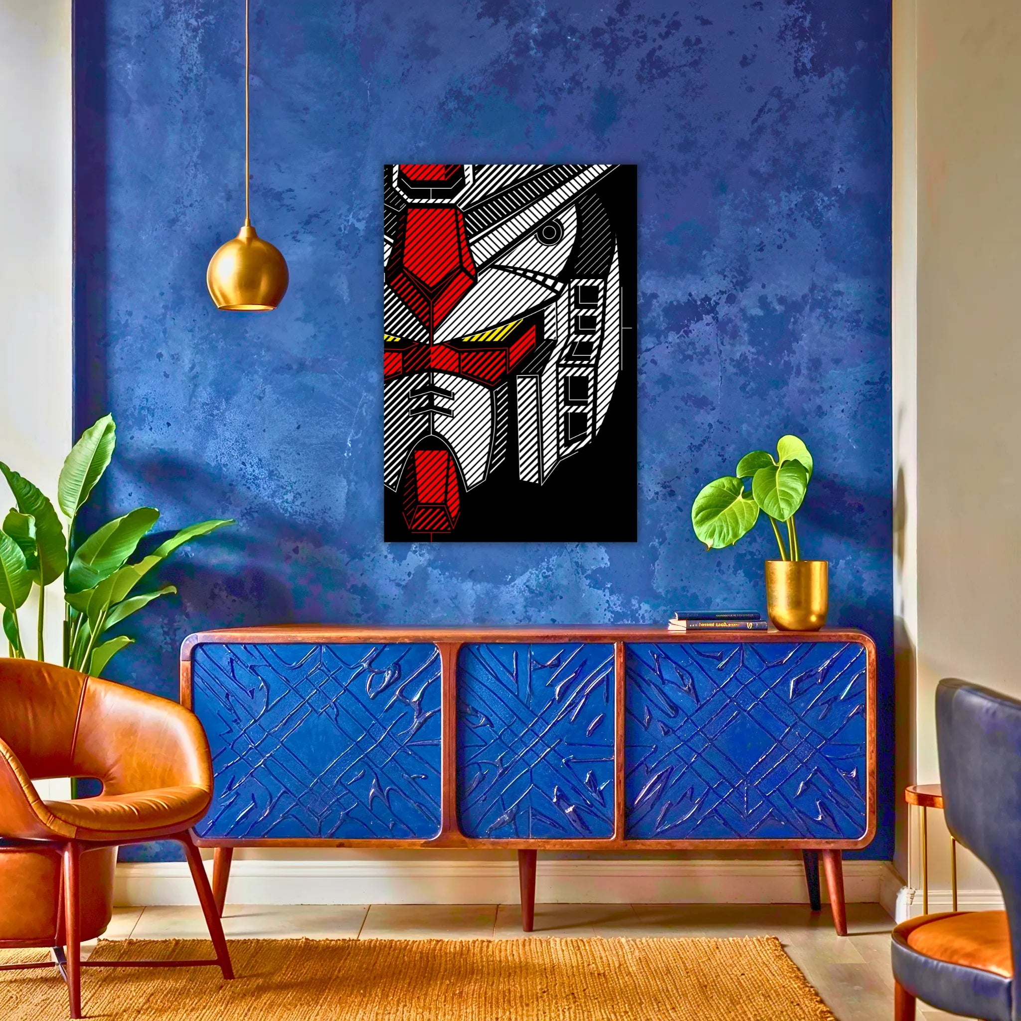 Tableau Gundam Stripes