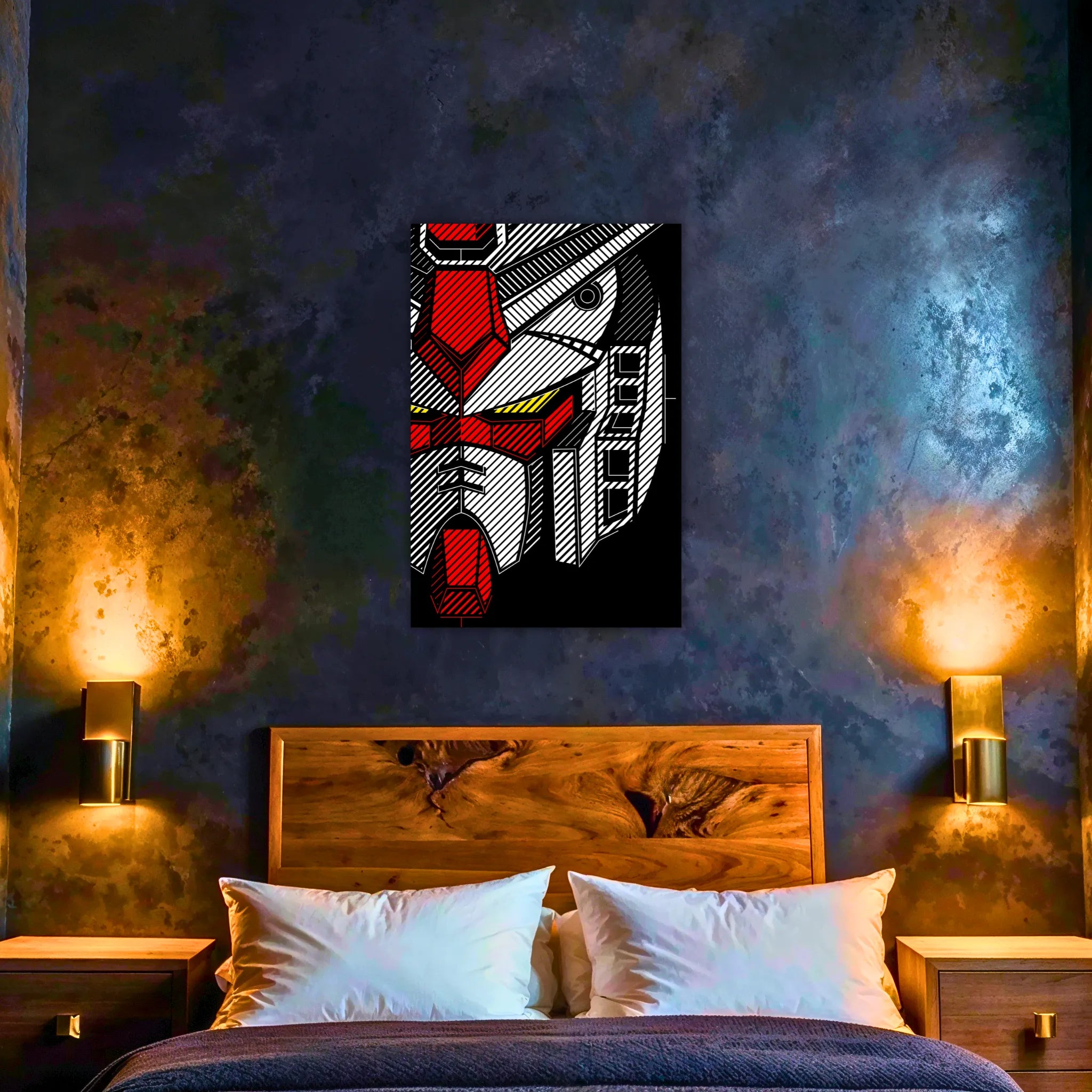 Tableau Gundam Stripes
