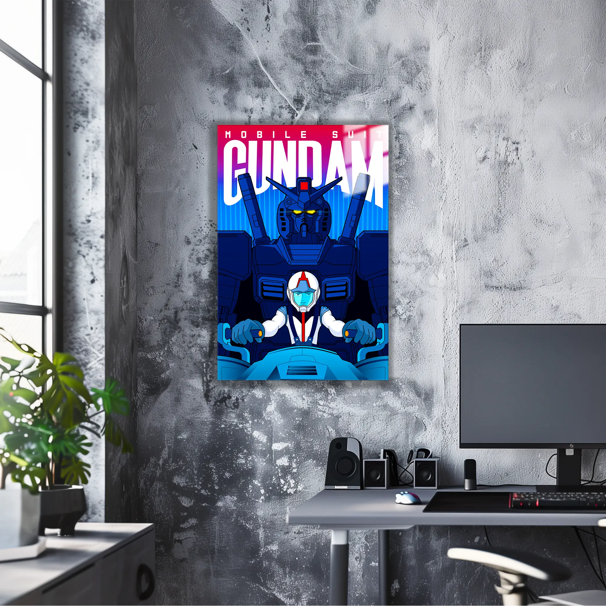 Tableau Gundam Vaisseau