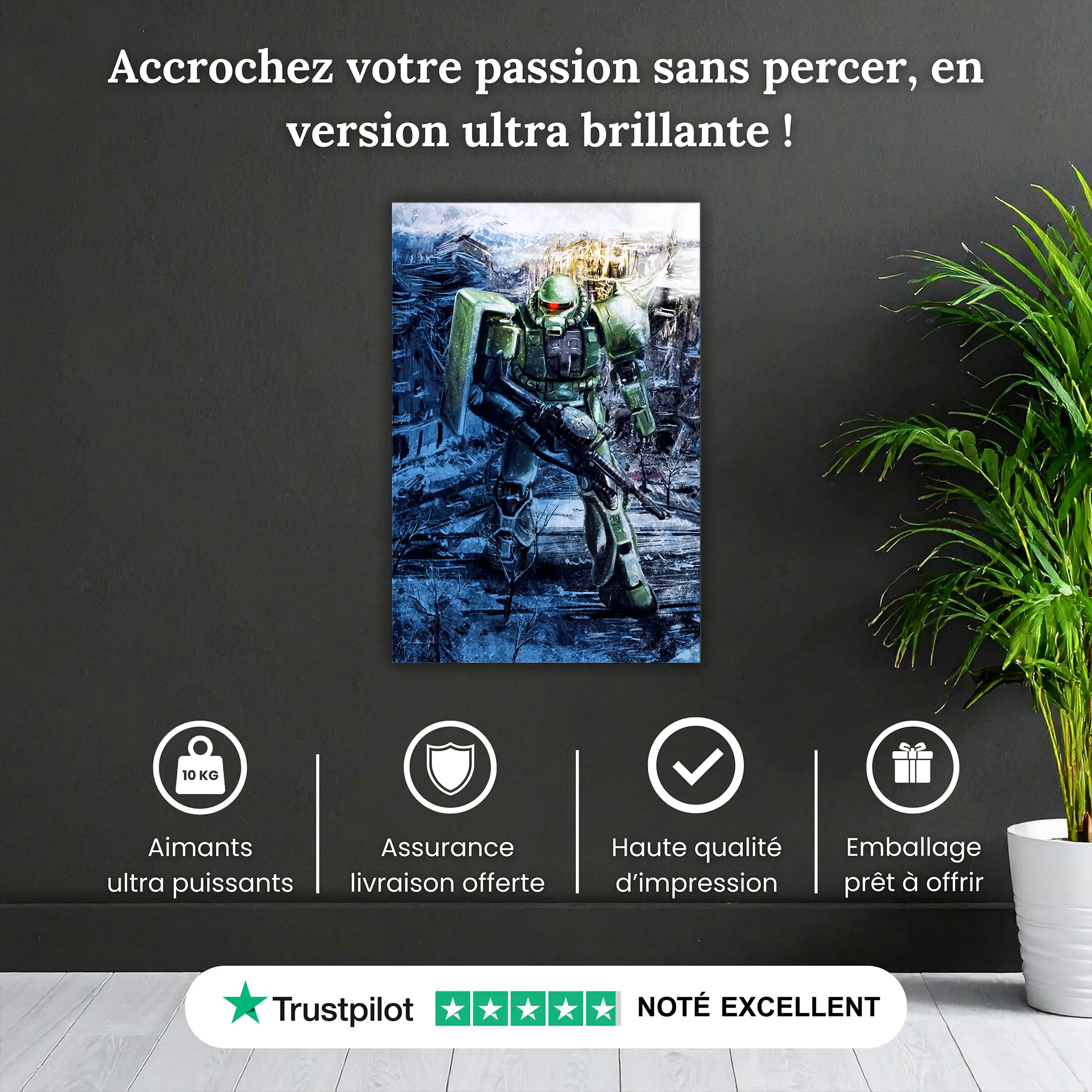 tableau-gundam-zaku-2-turin-pourquoi-acheter | DreamWay
