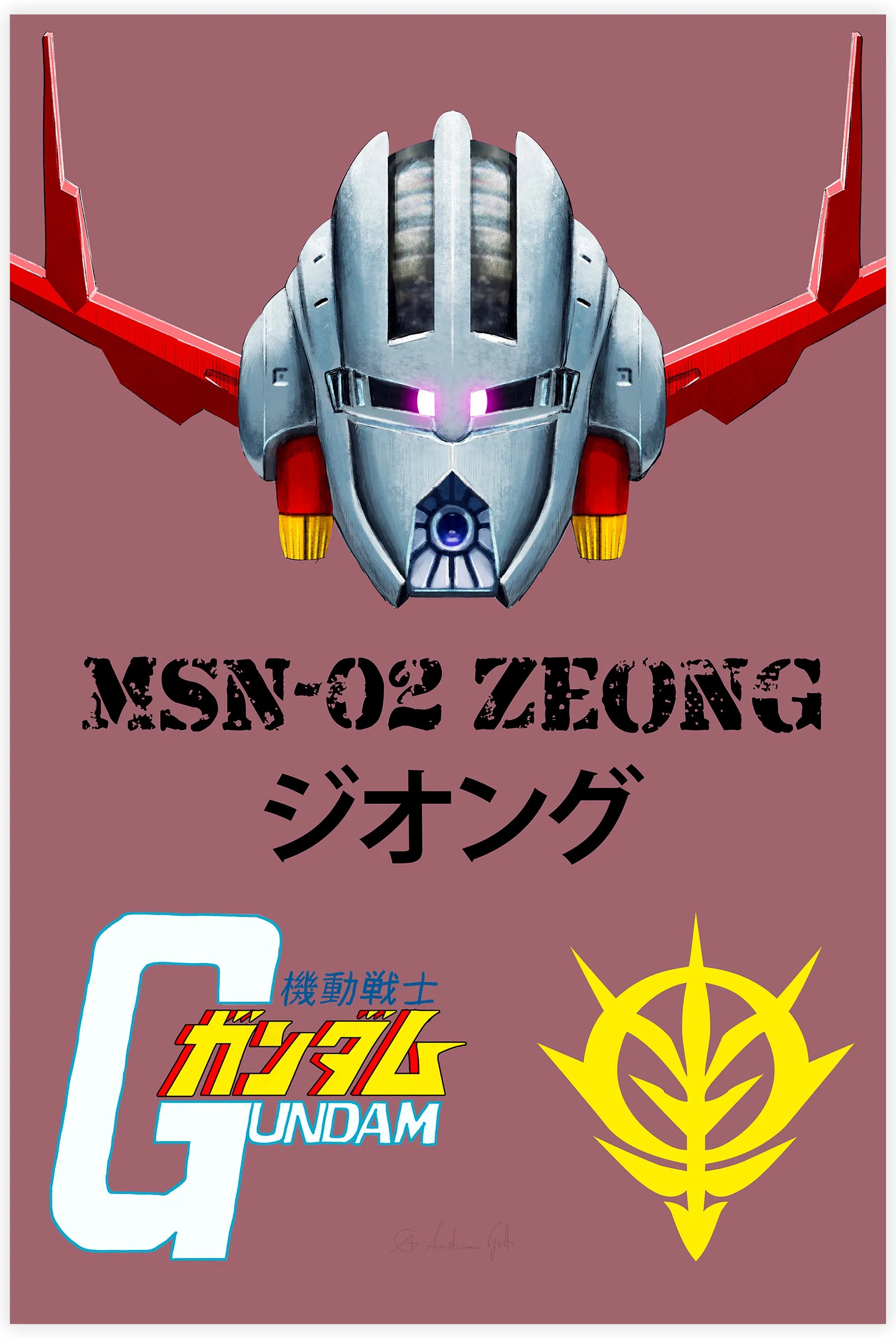 Tableau Gundam Zeong