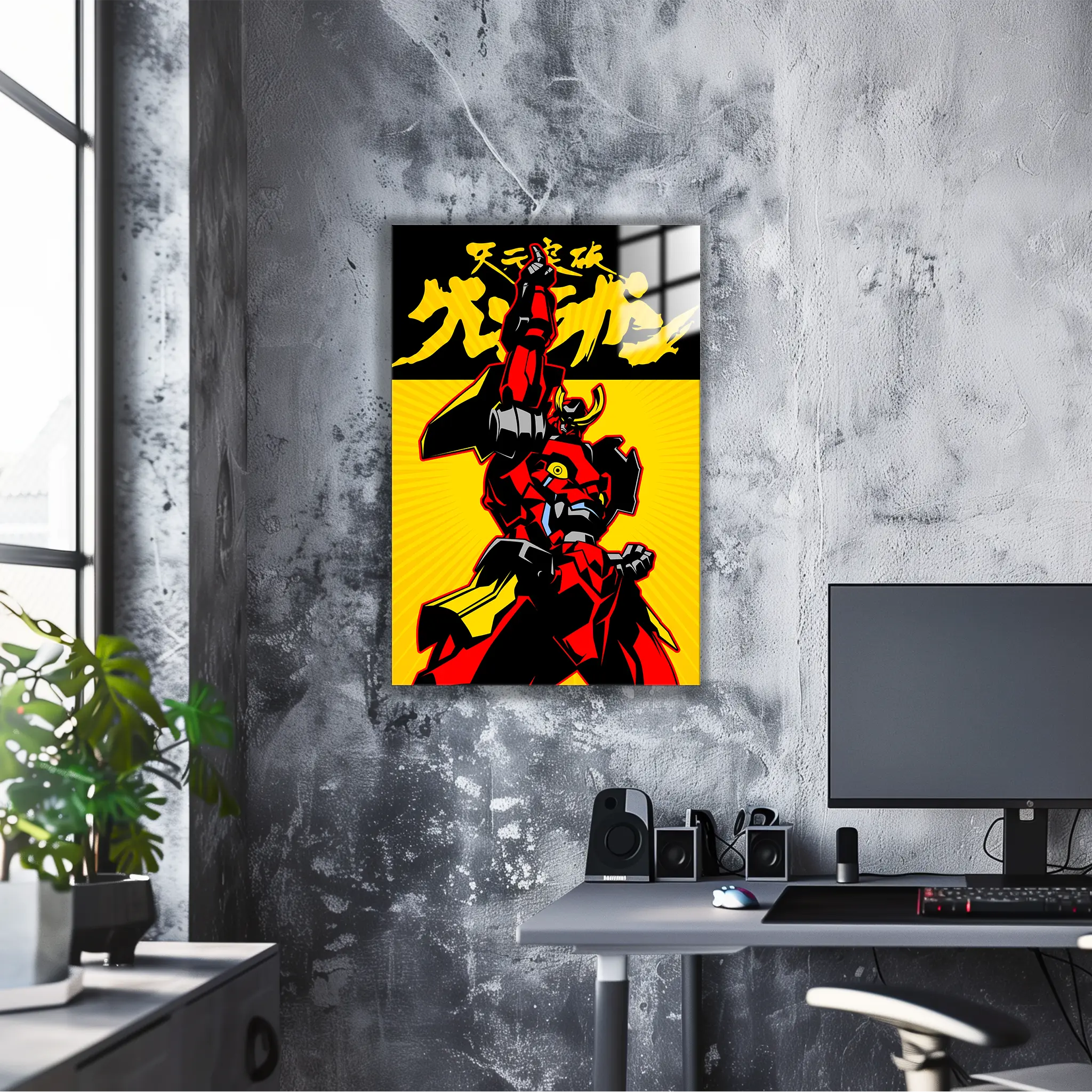 tableau-gurren-lagann-dans-le-bureau | DreamWay