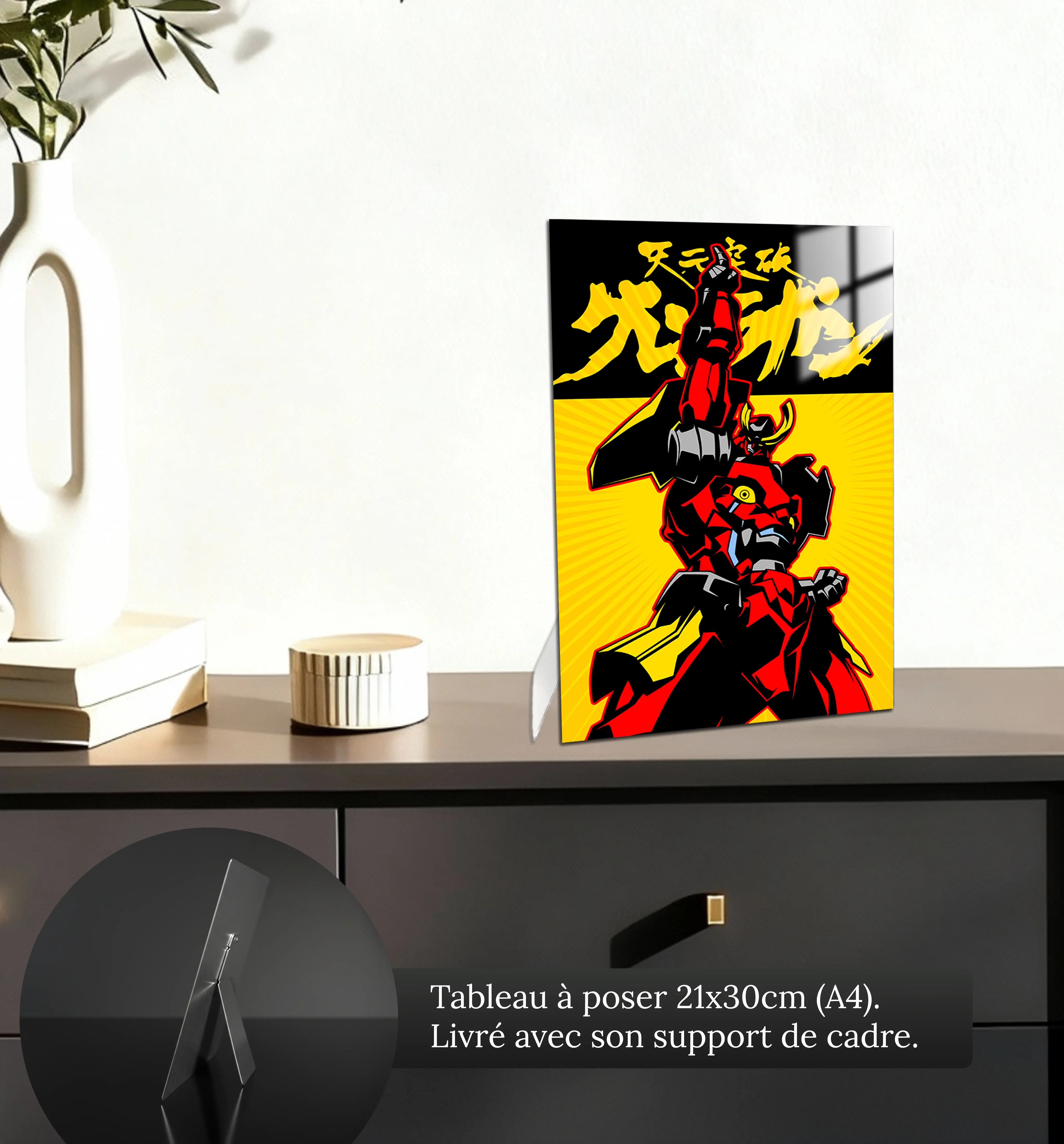 tableau-gurren-lagann-petit-format-a-poser-sur-meuble | DreamWay