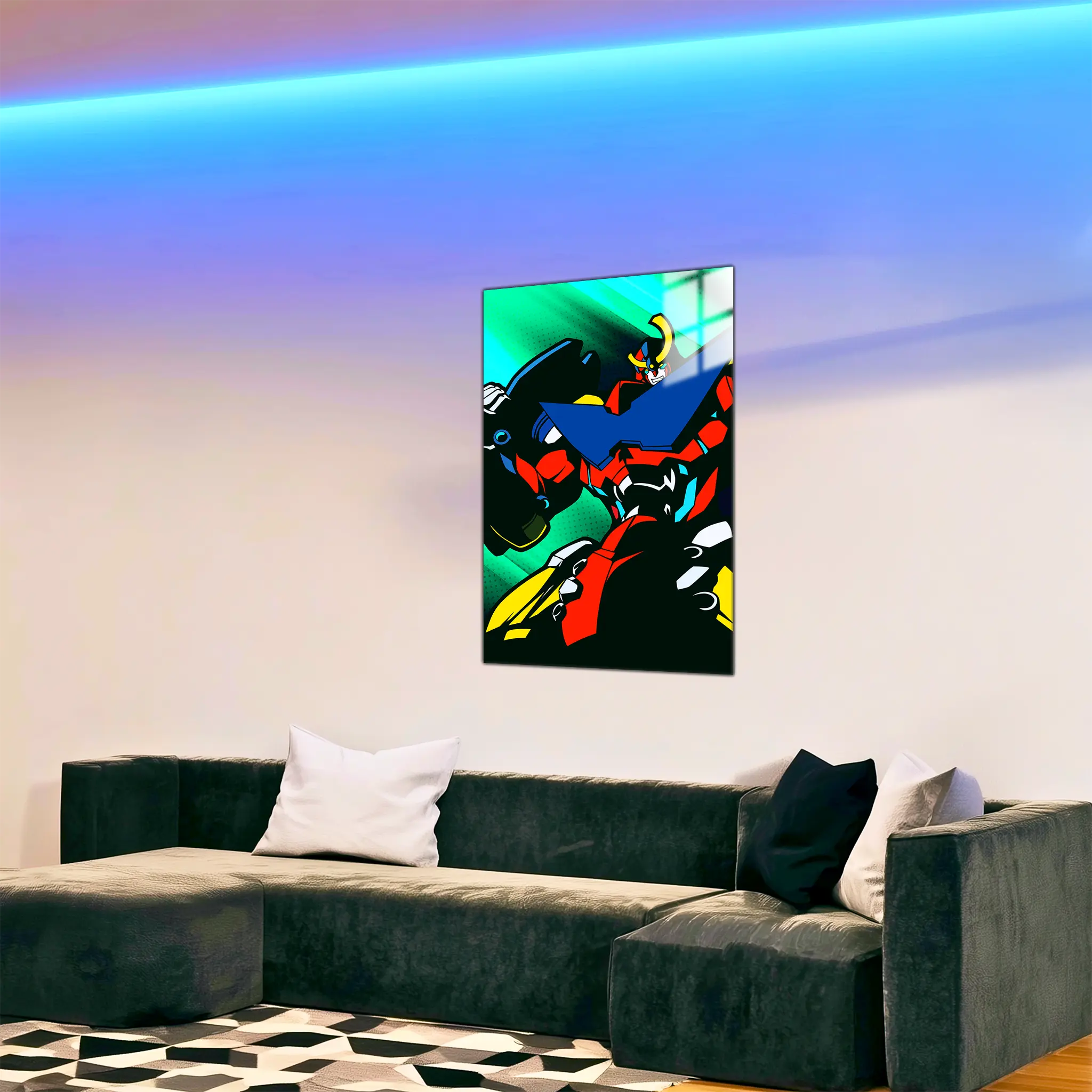 tableau-gurren-lagann-portrait-dans-le-salon | DreamWay