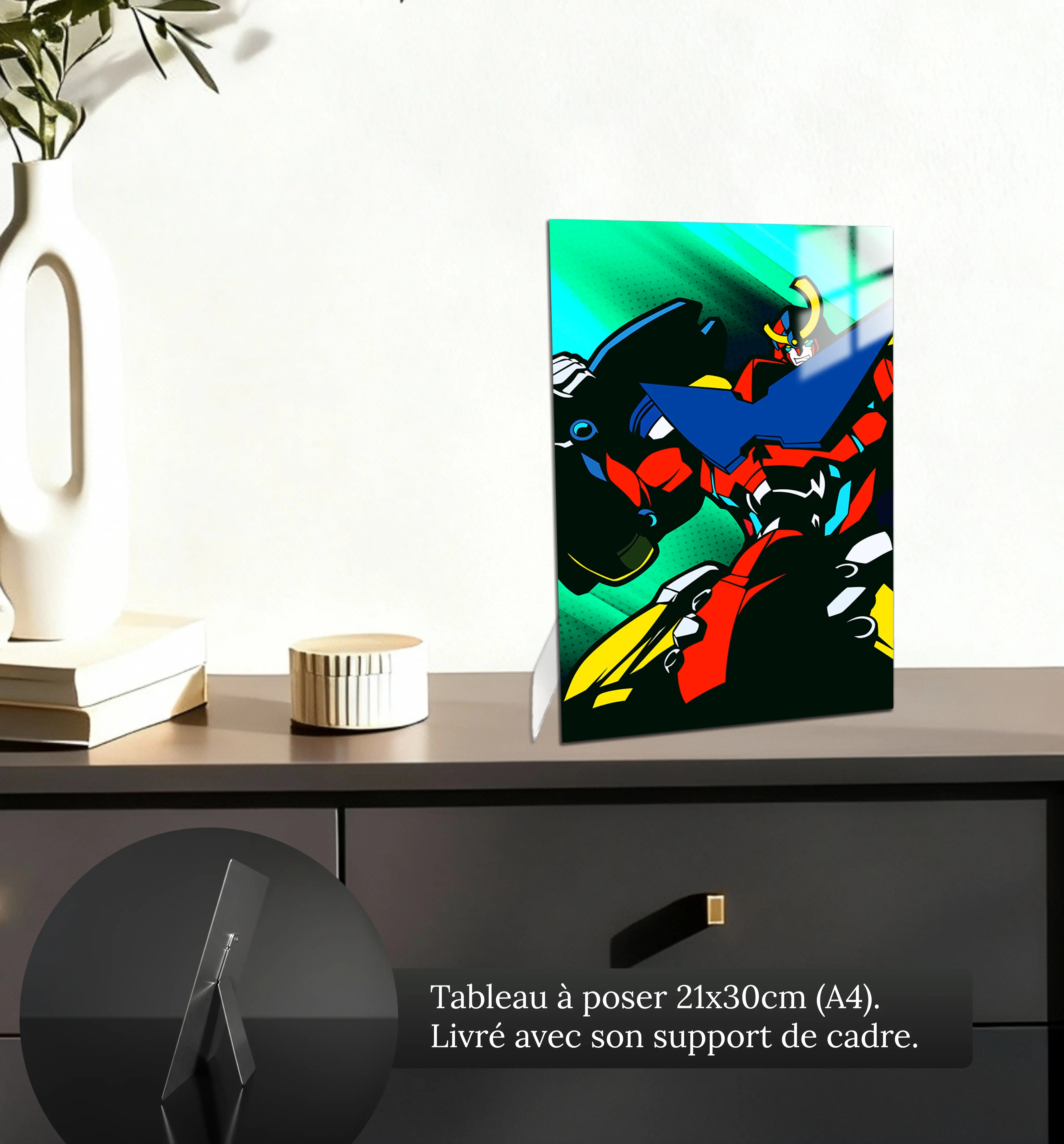 tableau-gurren-lagann-portrait-petit-format-a-poser-sur-meuble | DreamWay
