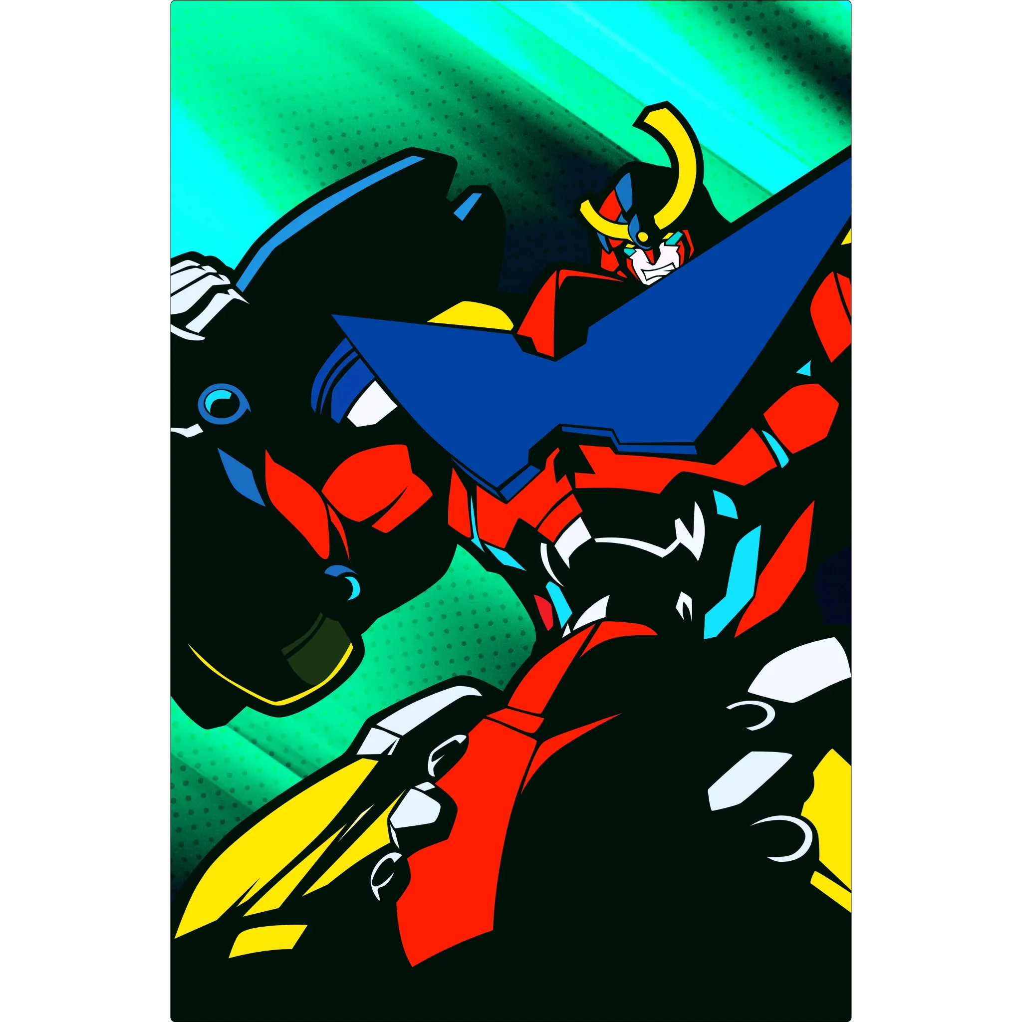 Tableau Gurren Lagann Portrait