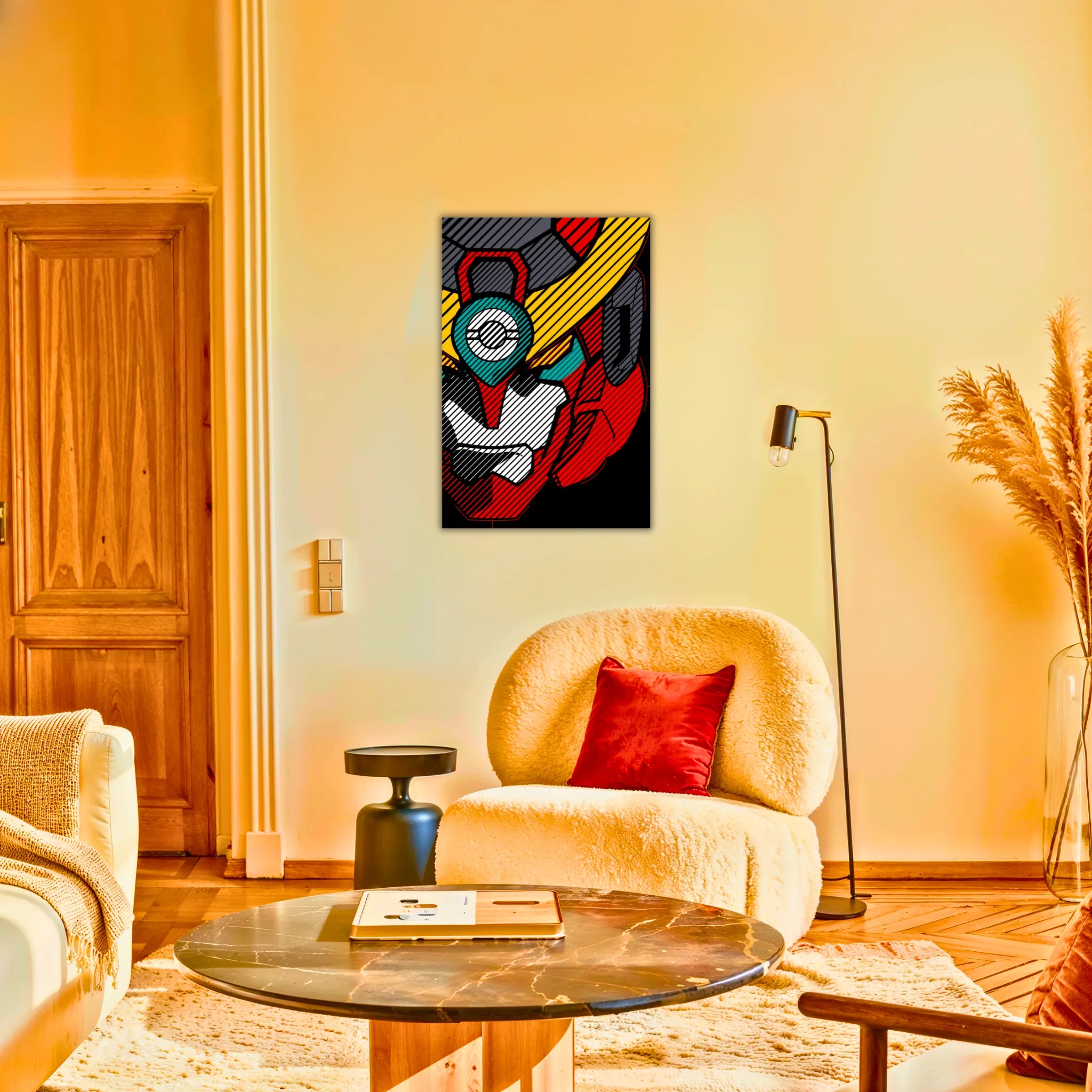 Tableau Gurren Lagann Visage