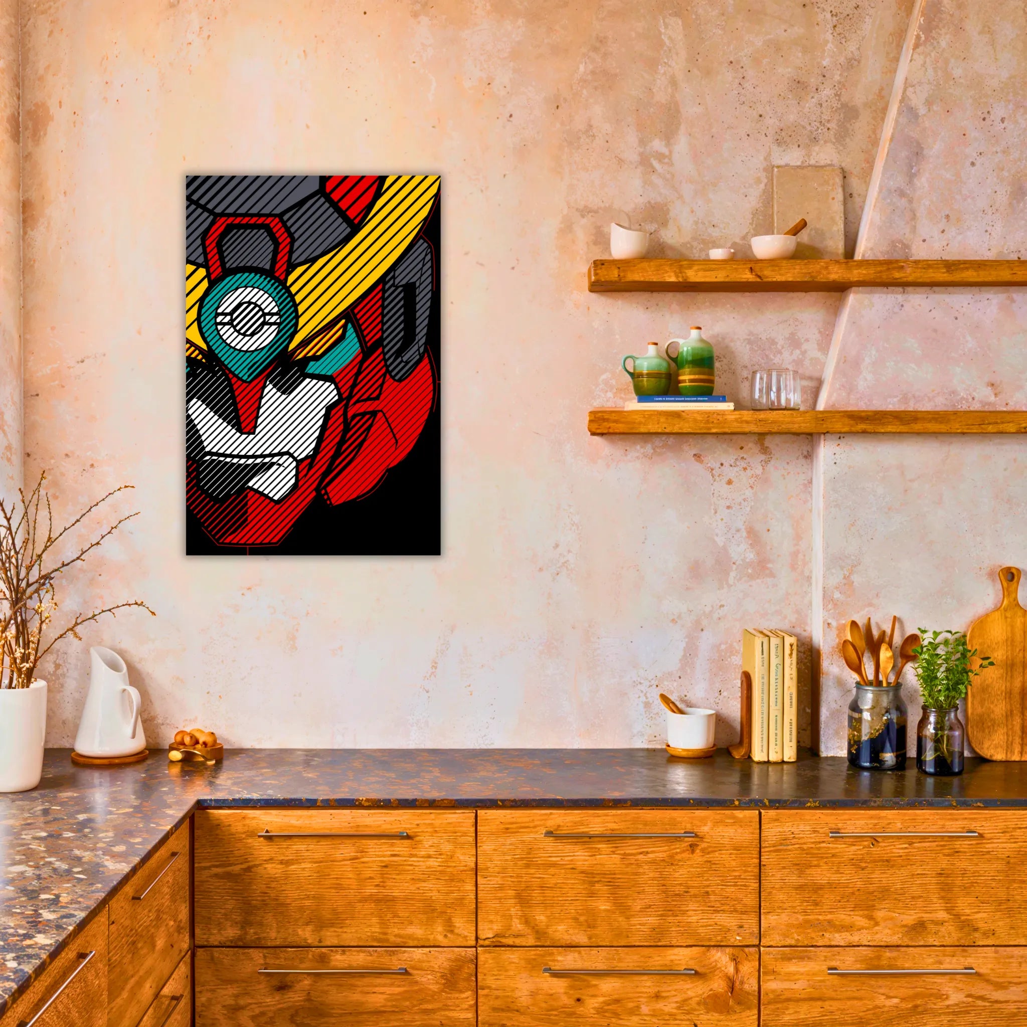 Tableau Gurren Lagann Visage