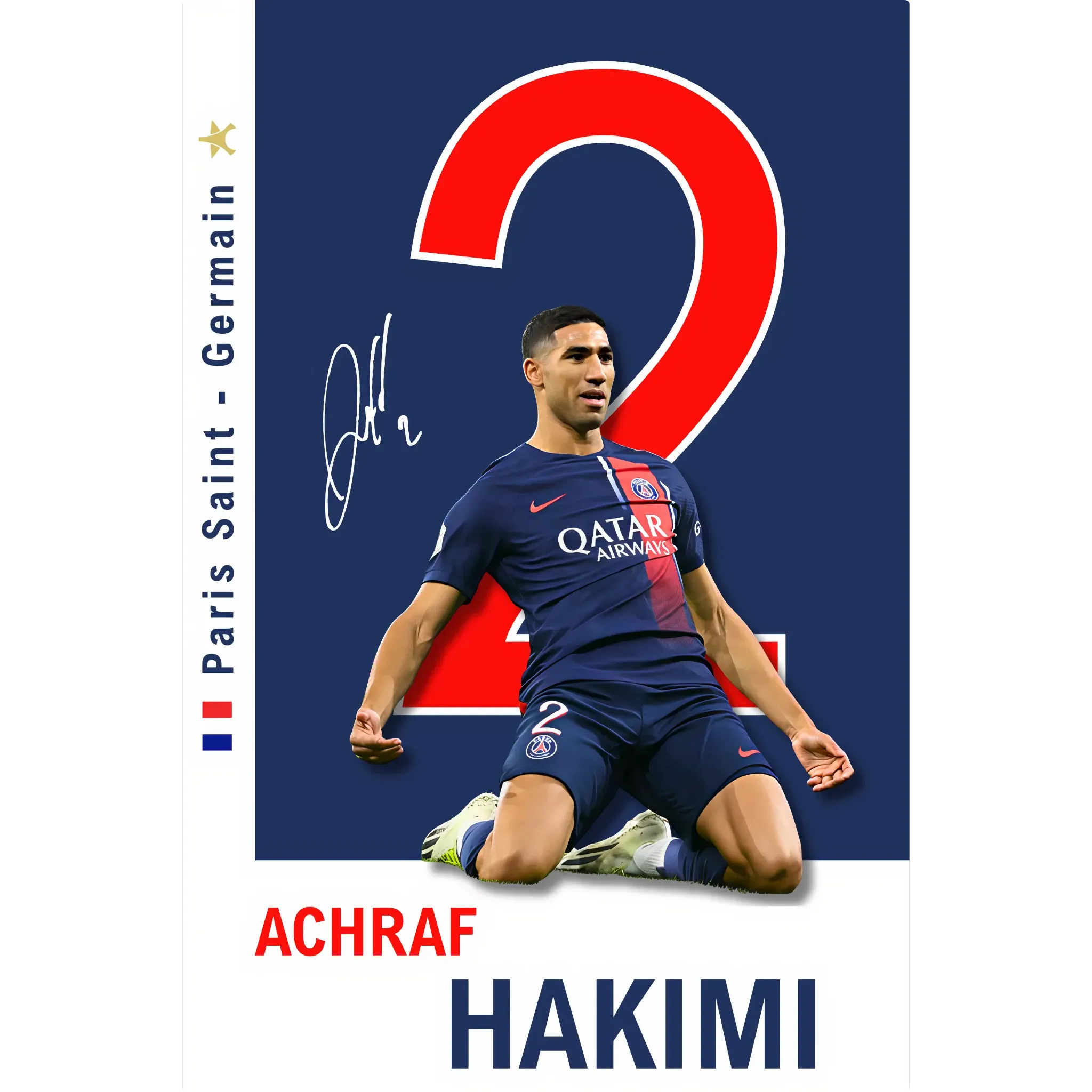 Tableau Hakimi PSG