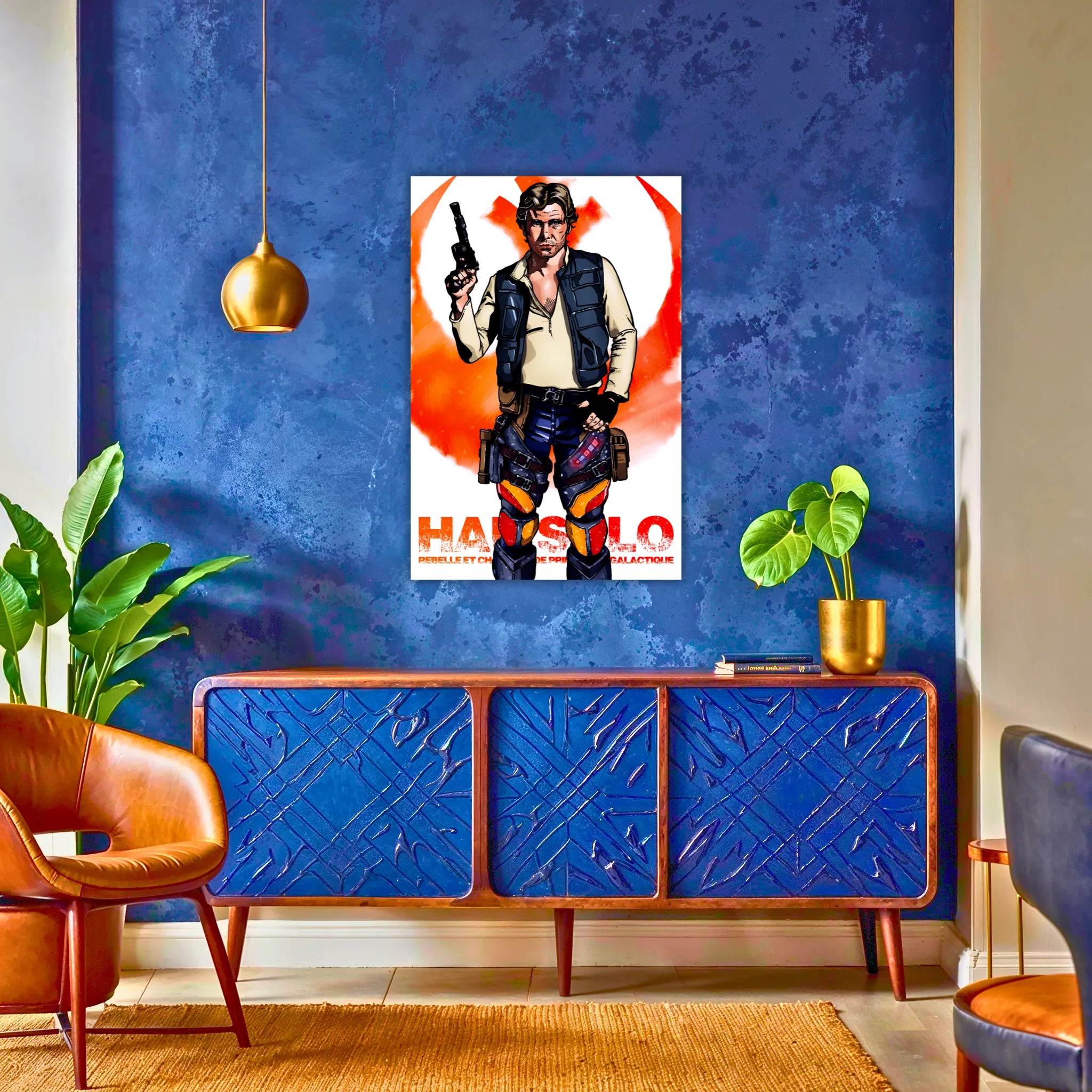 Tableau Han Solo Affiche