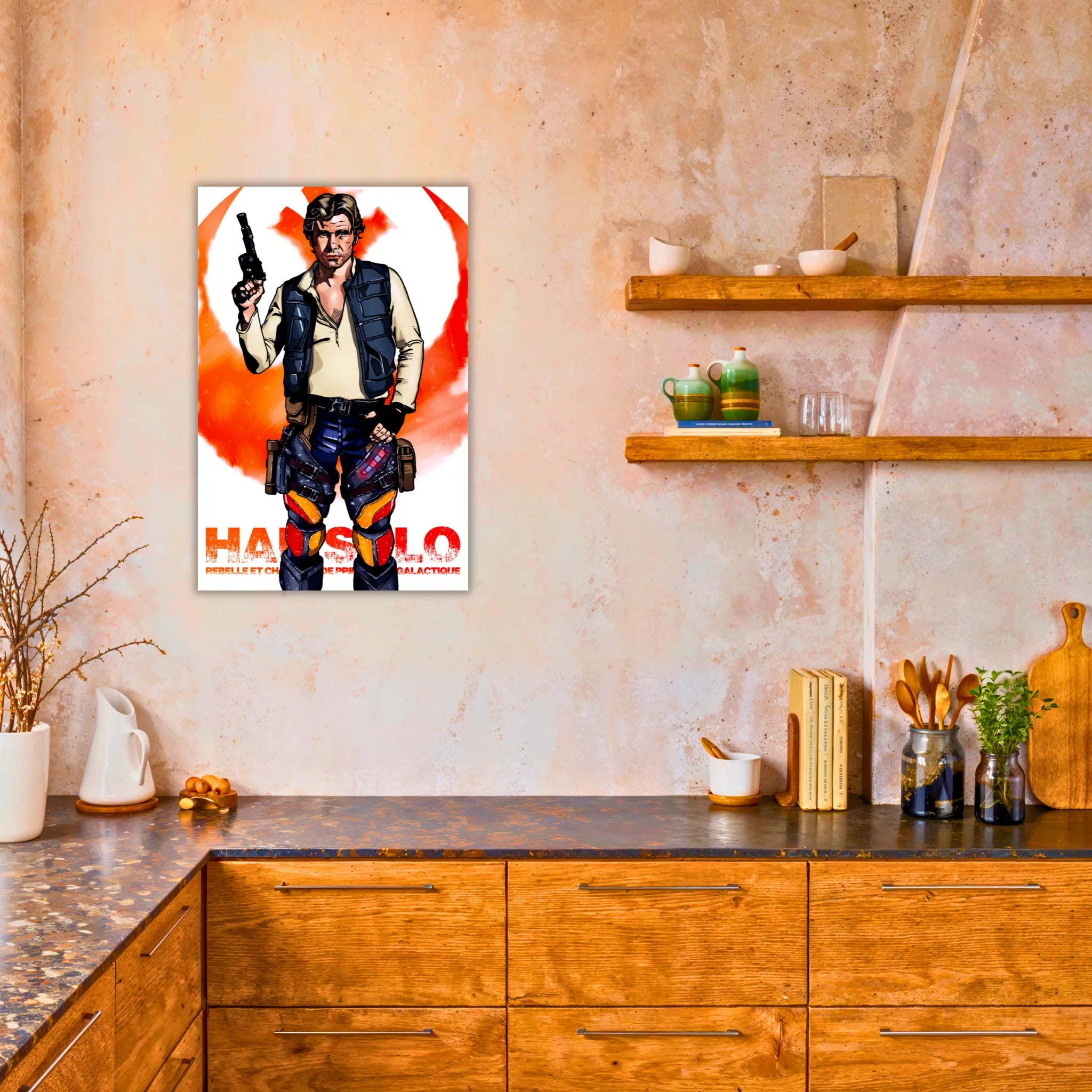 Tableau Han Solo Affiche