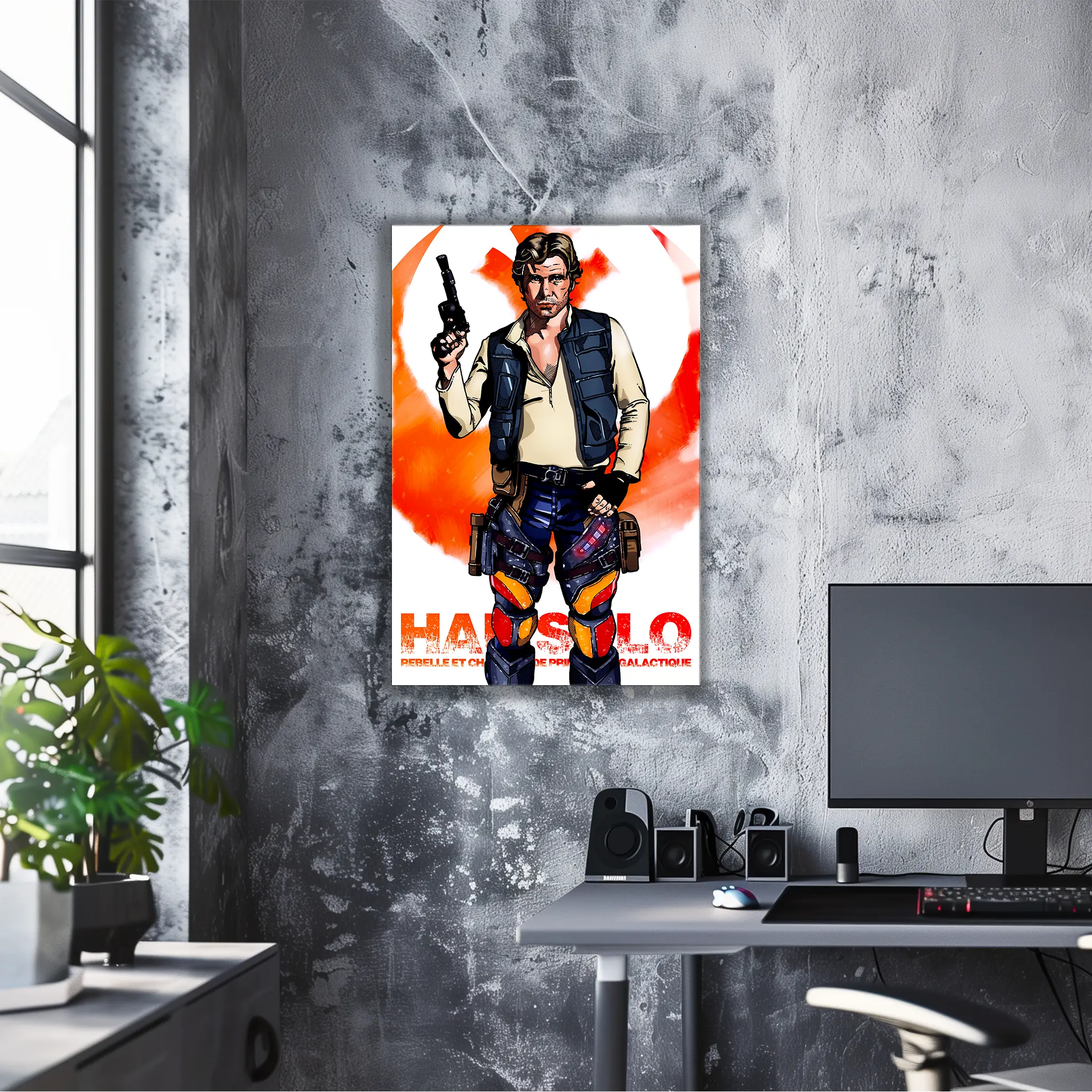 tableau-han-solo-affiche | DreamWay