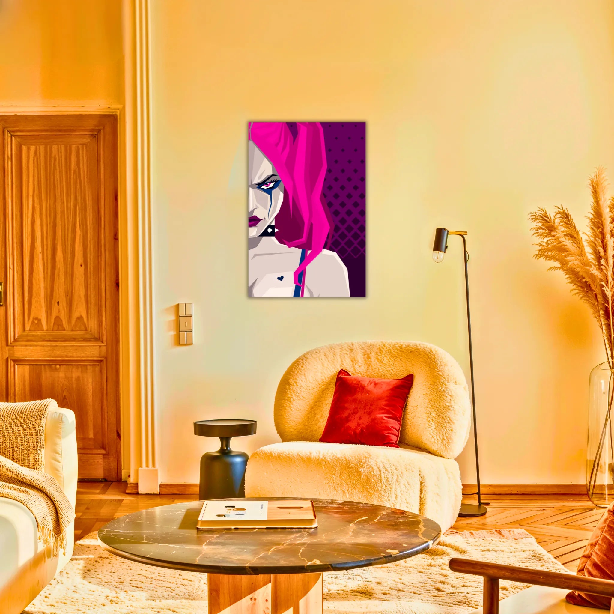 Tableau Harley Quinn Portrait