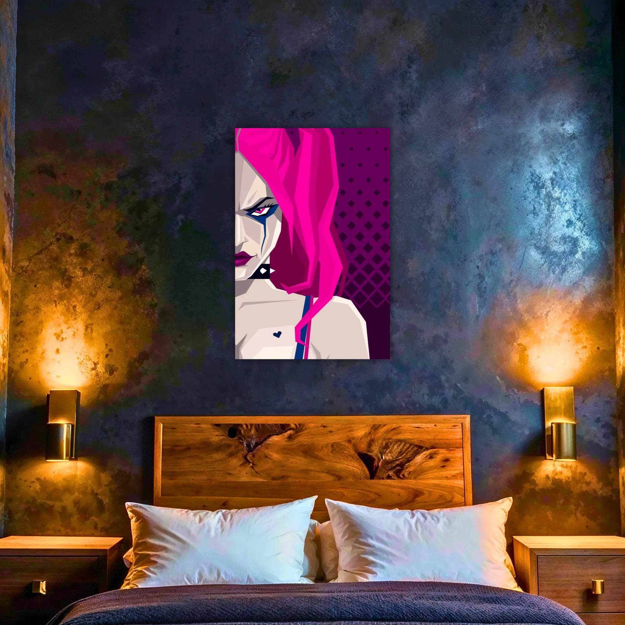 Tableau Harley Quinn Portrait