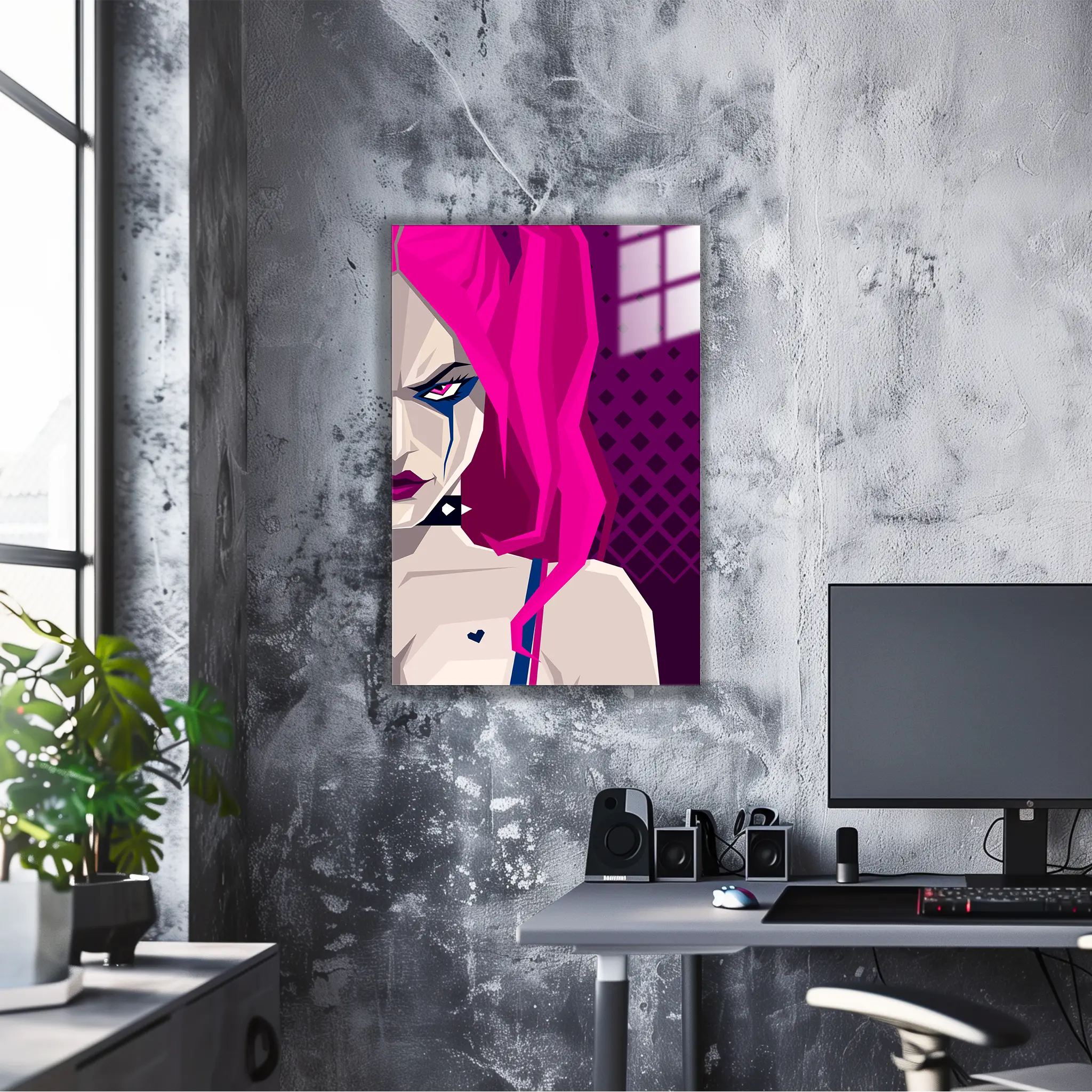 tableau-harley-quinn-portrait | DreamWay