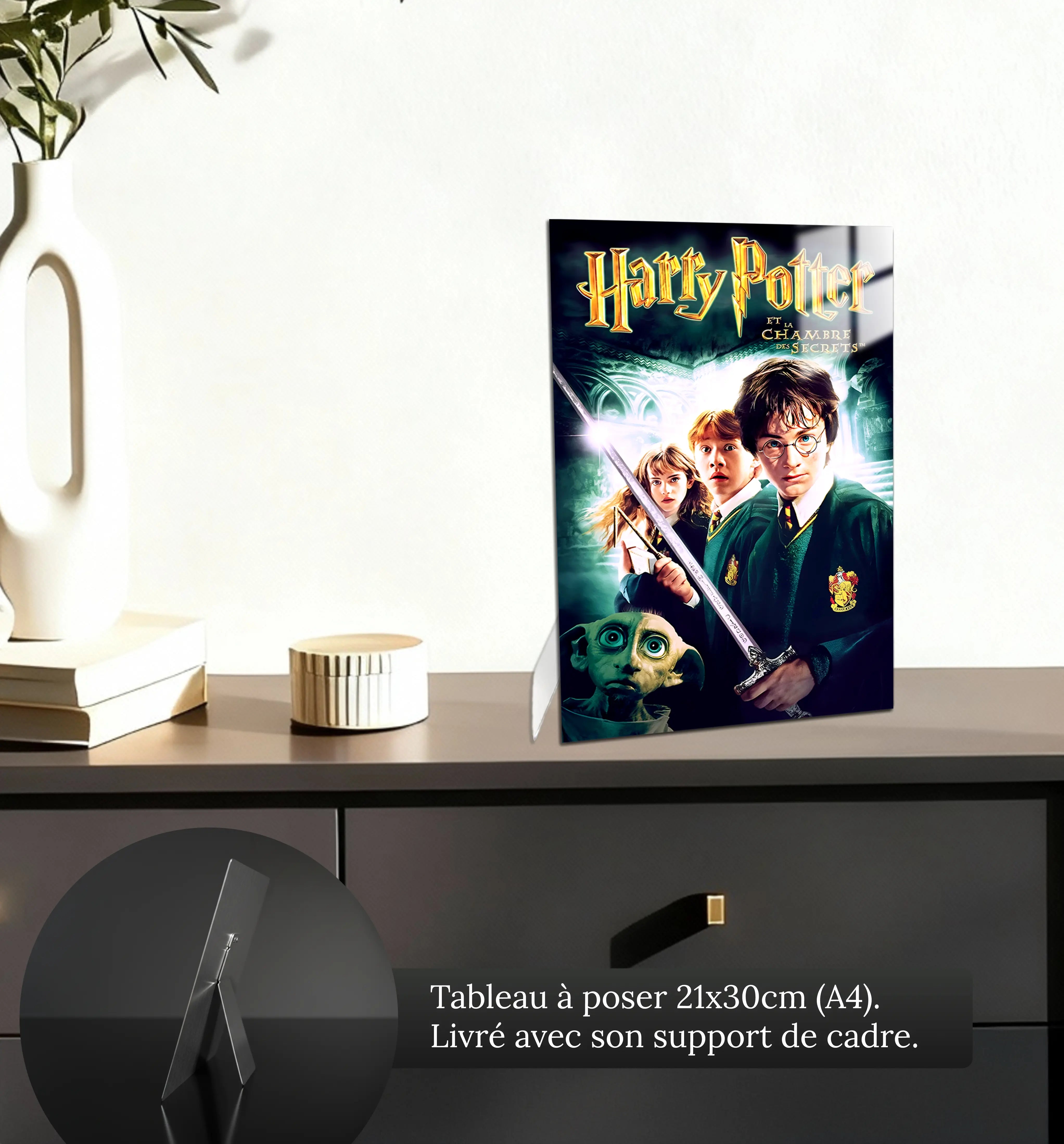 tableau-harry-potter-et-la-chambre-des-secrets-petit-format-a-poser-sur-meuble | DreamWay