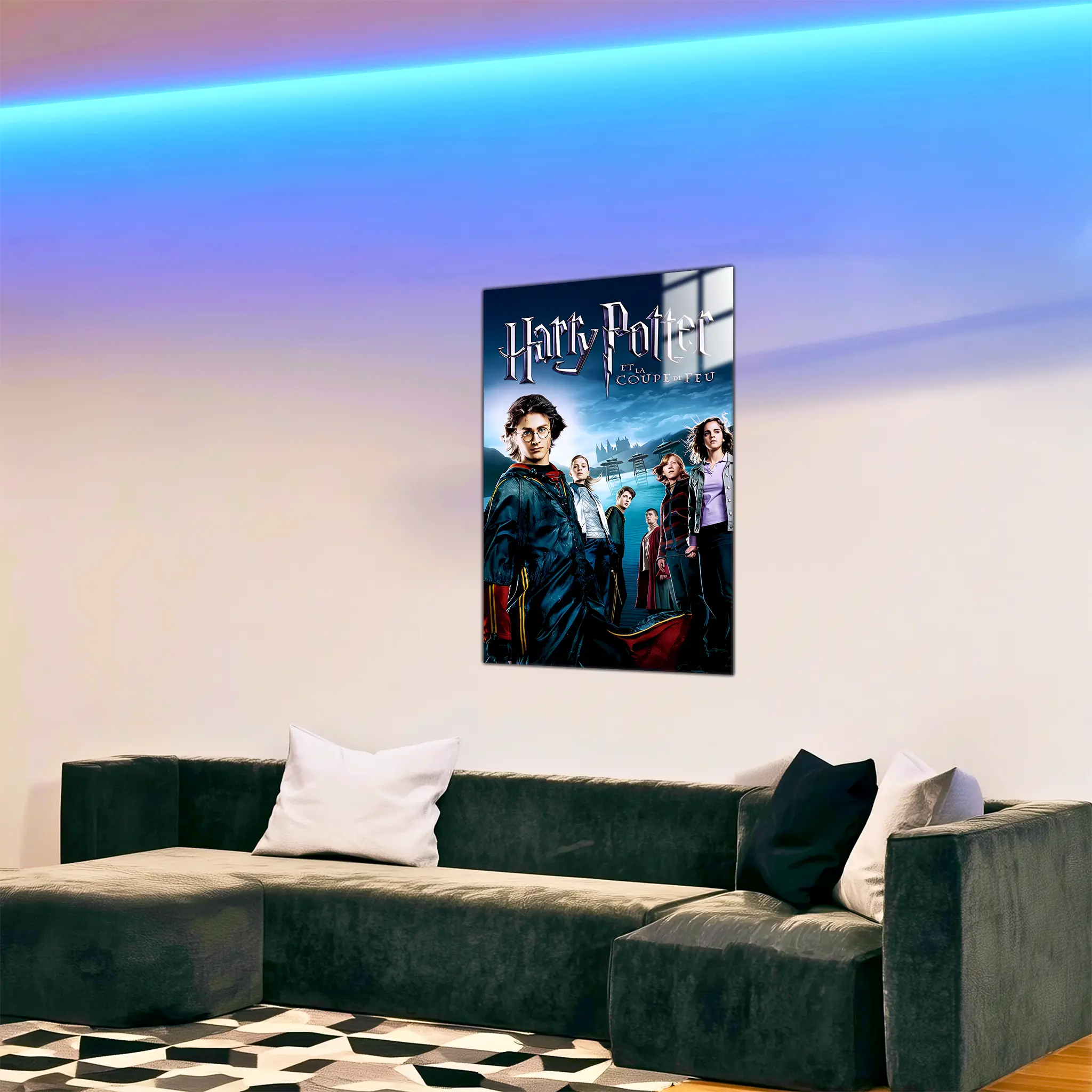 tableau-harry-potter-et-la-coupe-de-feu-dans-le-salon | DreamWay