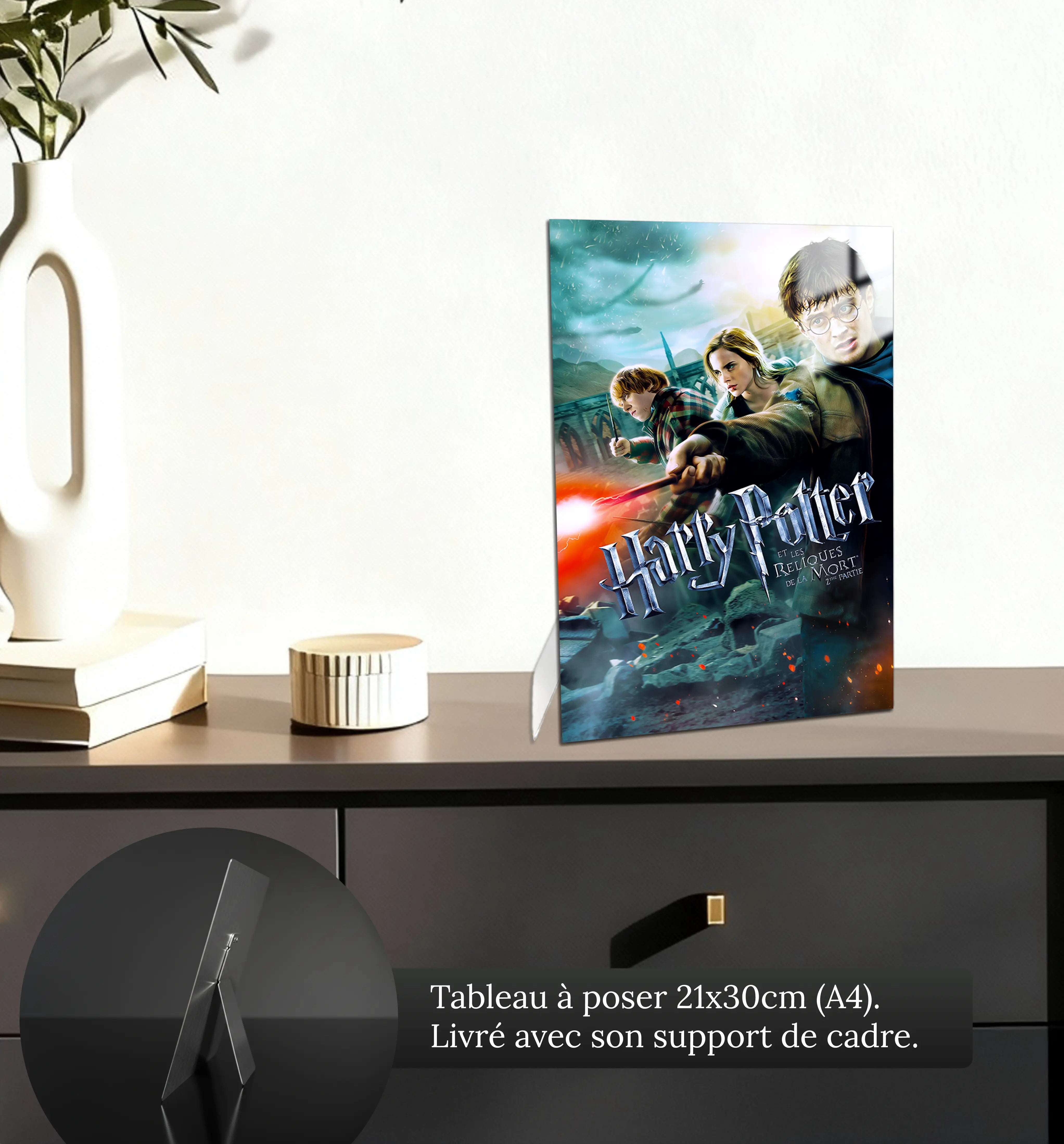 tableau-harry-potter-et-les-reliques-de-la-mort-partie-2-petit-format-a-poser-sur-meuble | DreamWay