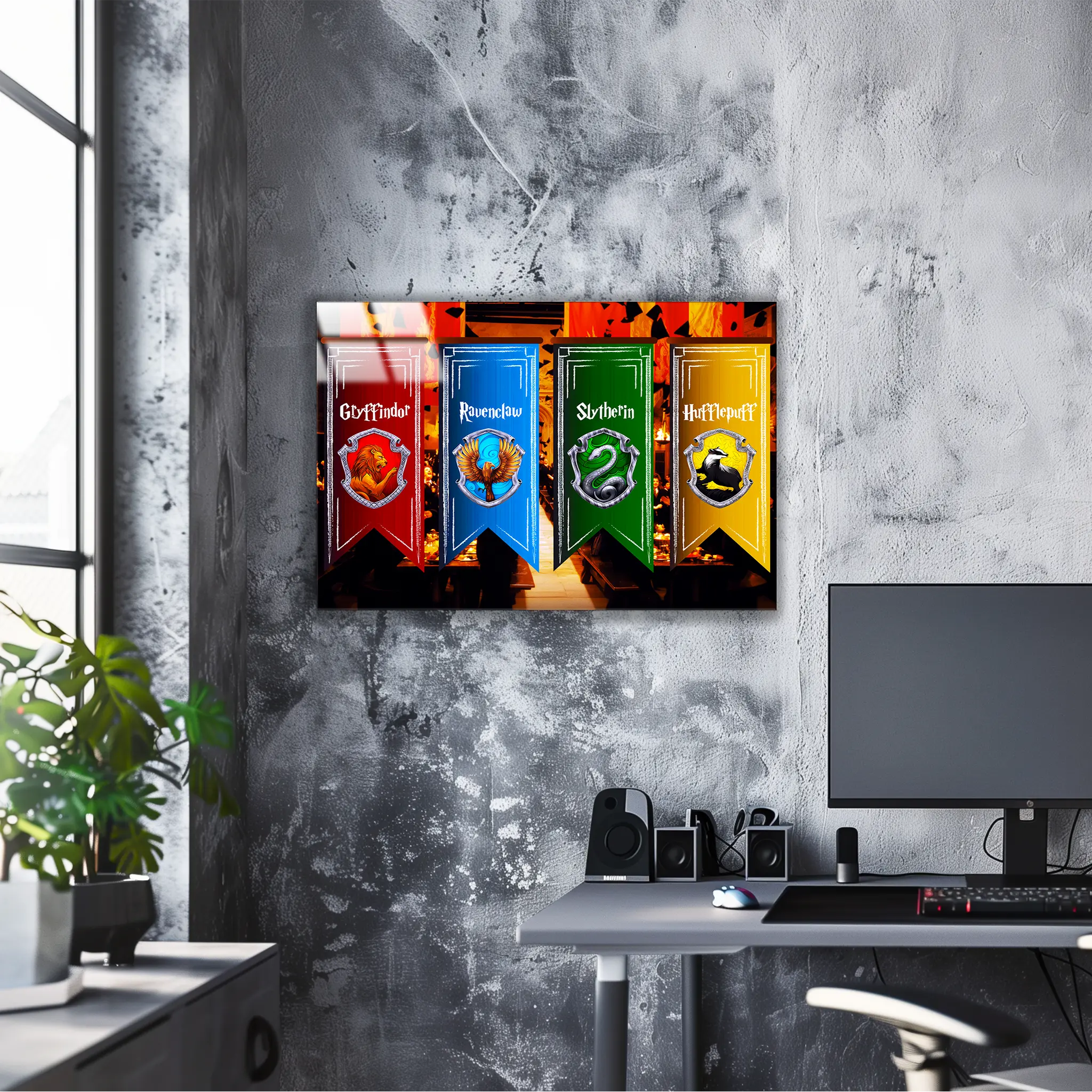 tableau-harry-potter-les-blasons | DreamWay
