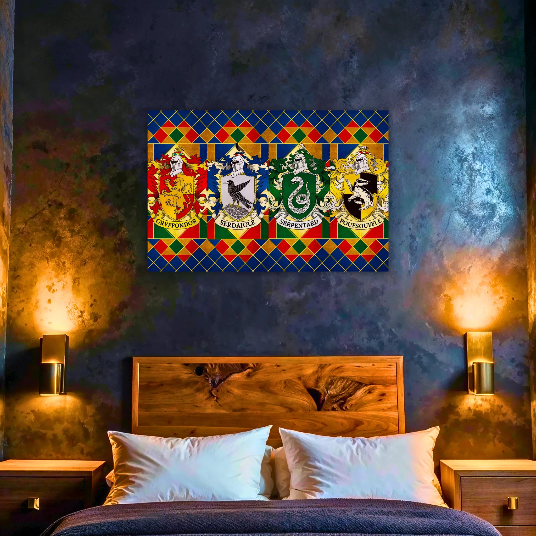 tableau-harry-potter-les-ecussons | DreamWay
