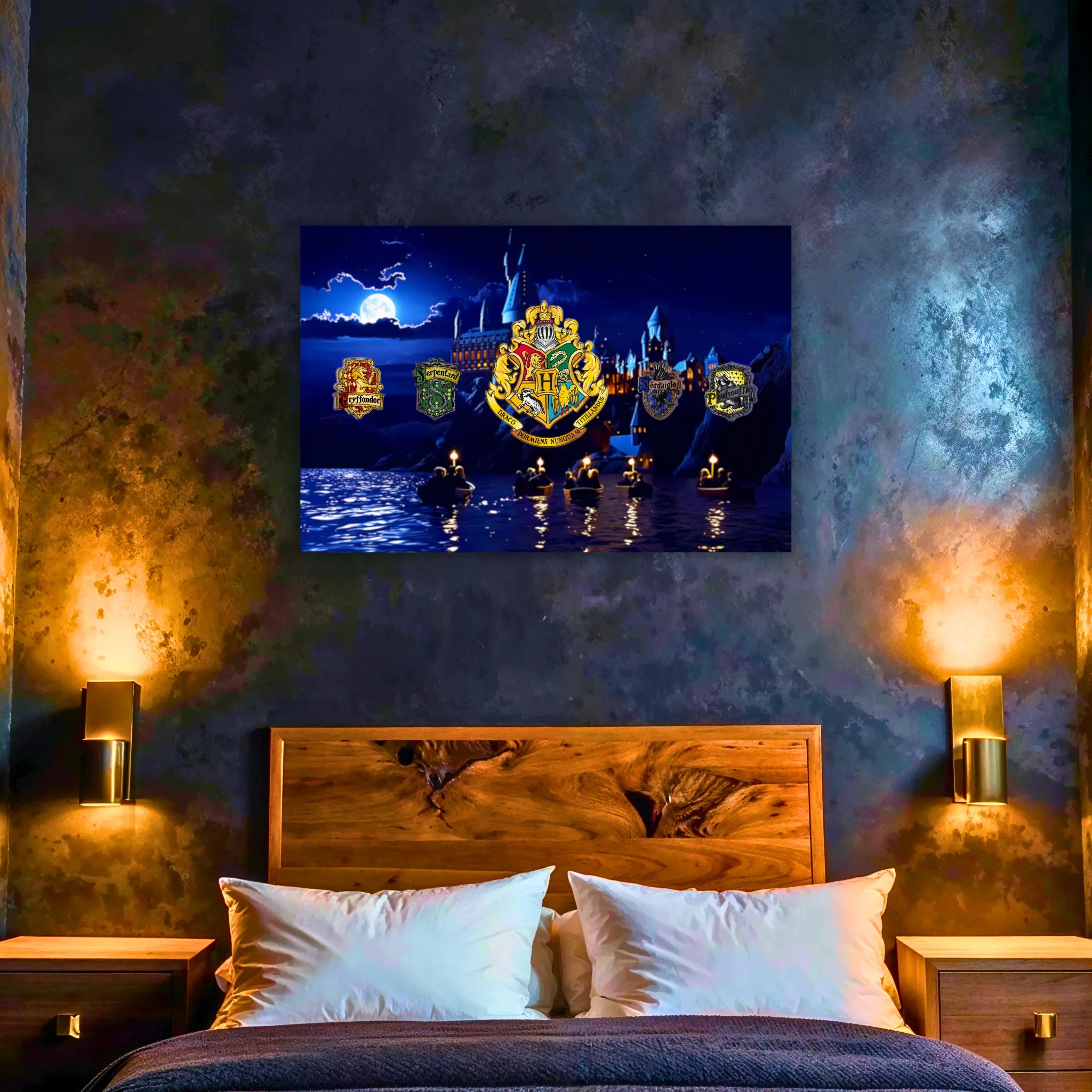 tableau-harry-potter-les-maisons-de-poudlard | DreamWay