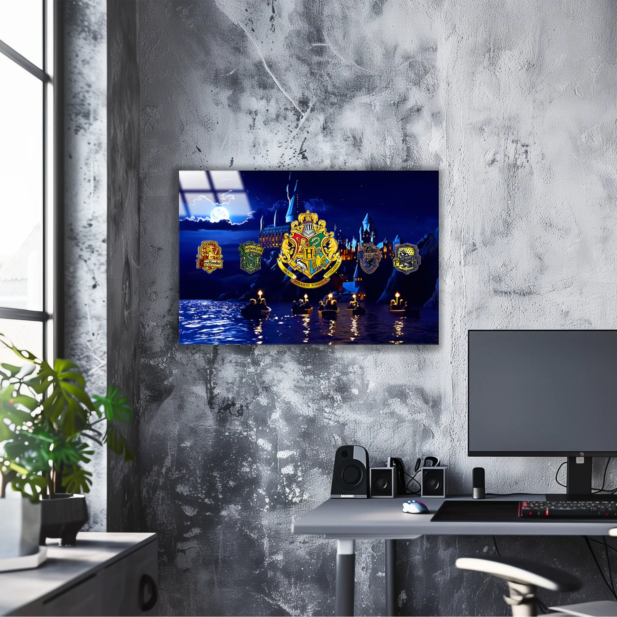 tableau-harry-potter-les-maisons-de-poudlard | DreamWay
