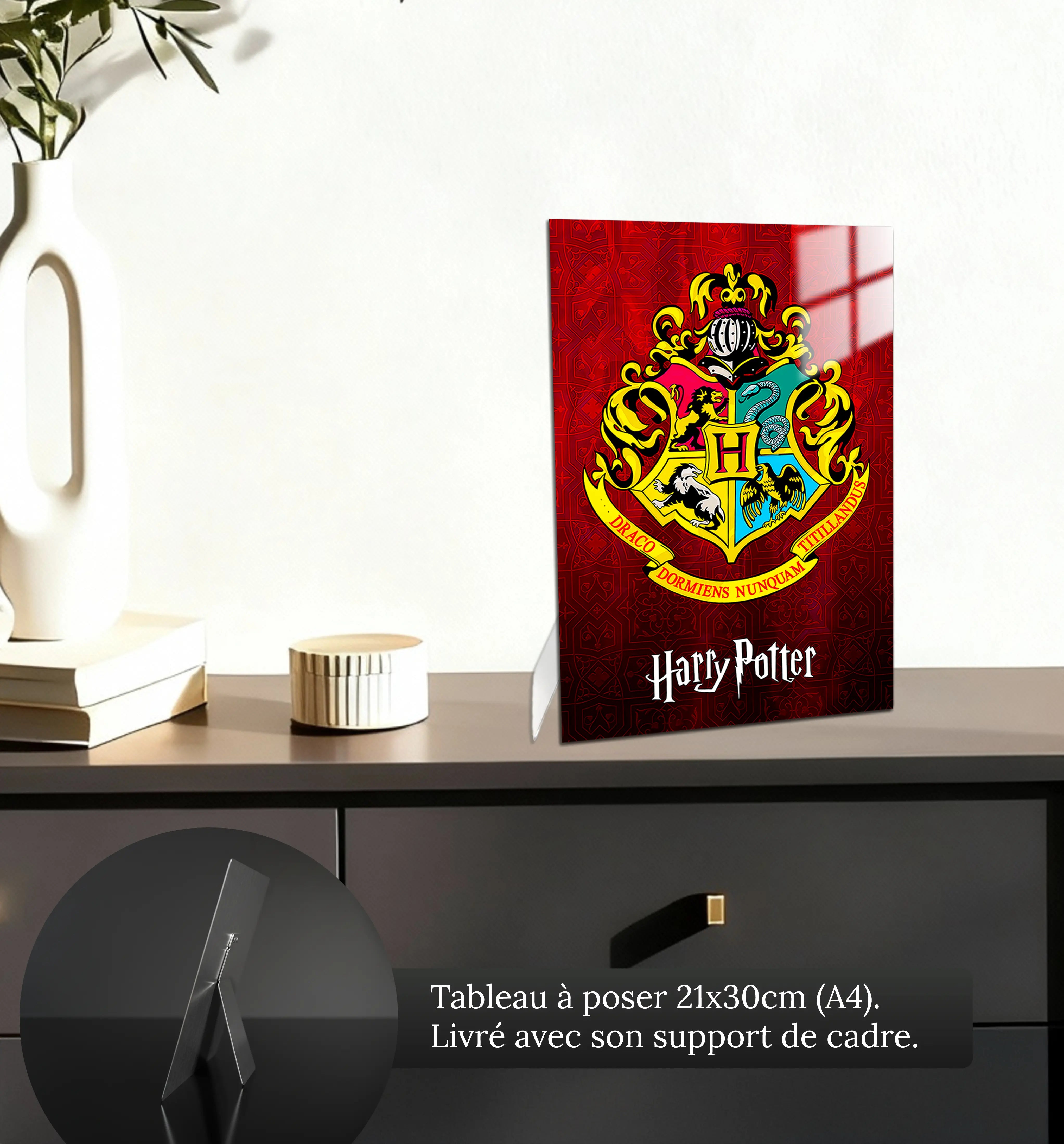 tableau-harry-potter-les-maisons-petit-format-a-poser-sur-meuble | DreamWay