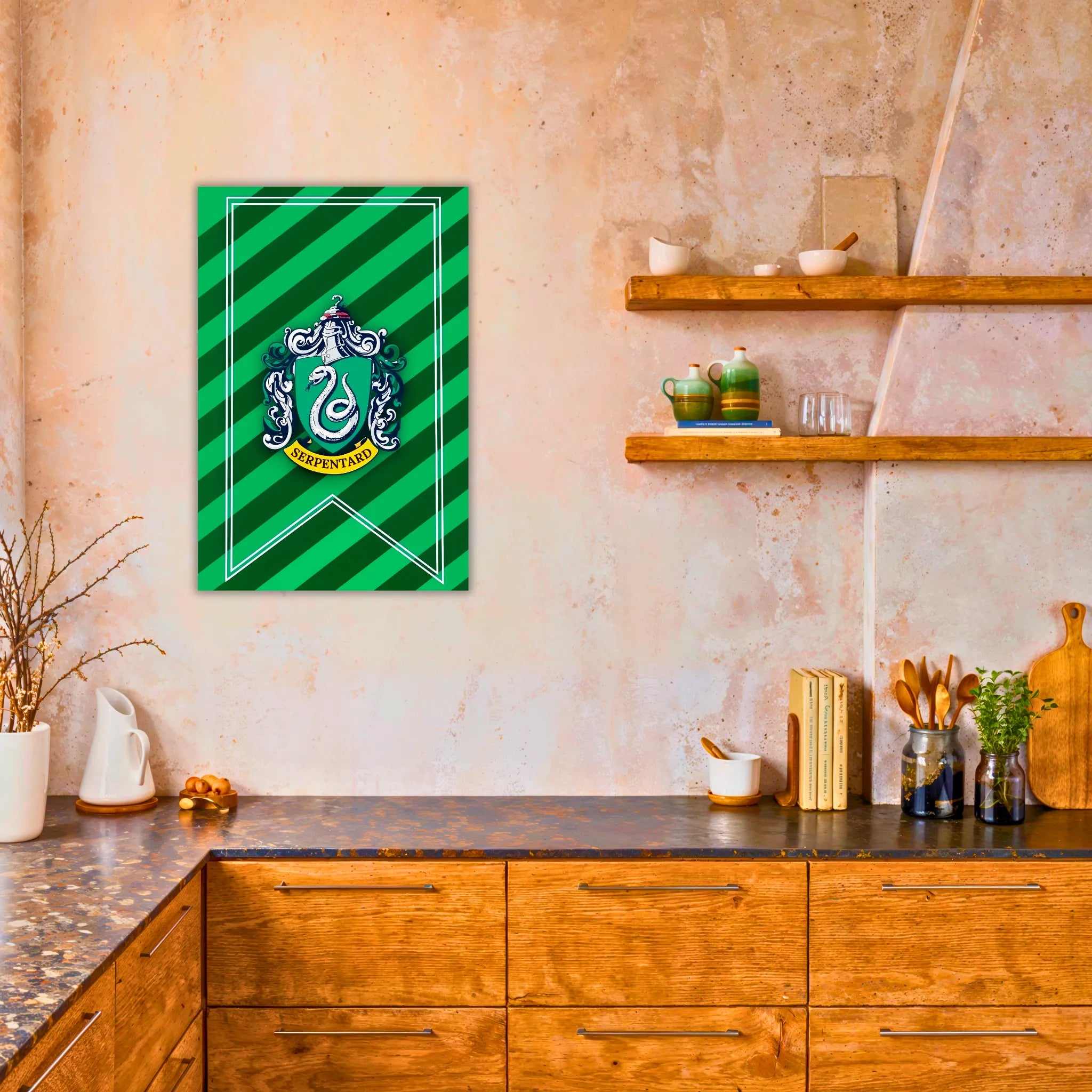 Tableau Harry Maison Serpentard