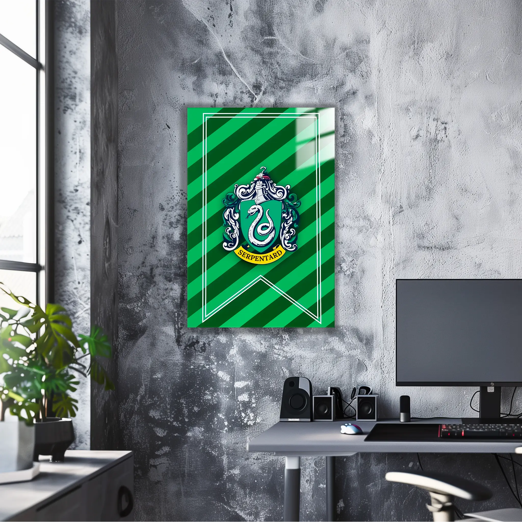 tableau-harry-potter-maison-serpentard | DreamWay