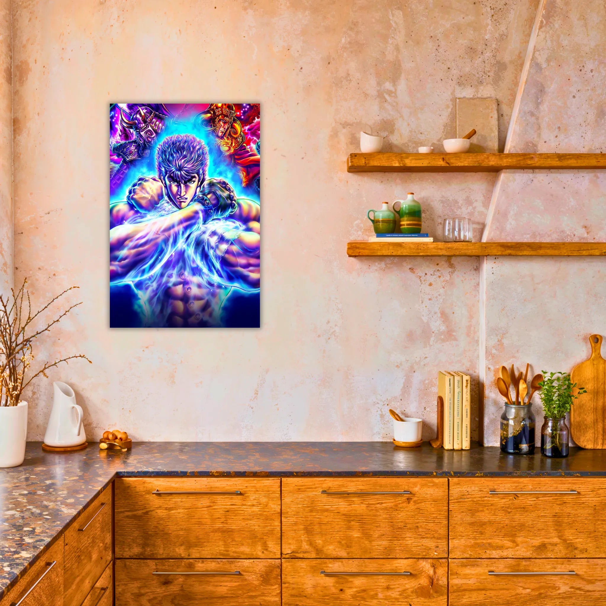 tableau-hokuto-no-ken-dans-la-cuisine | DreamWay