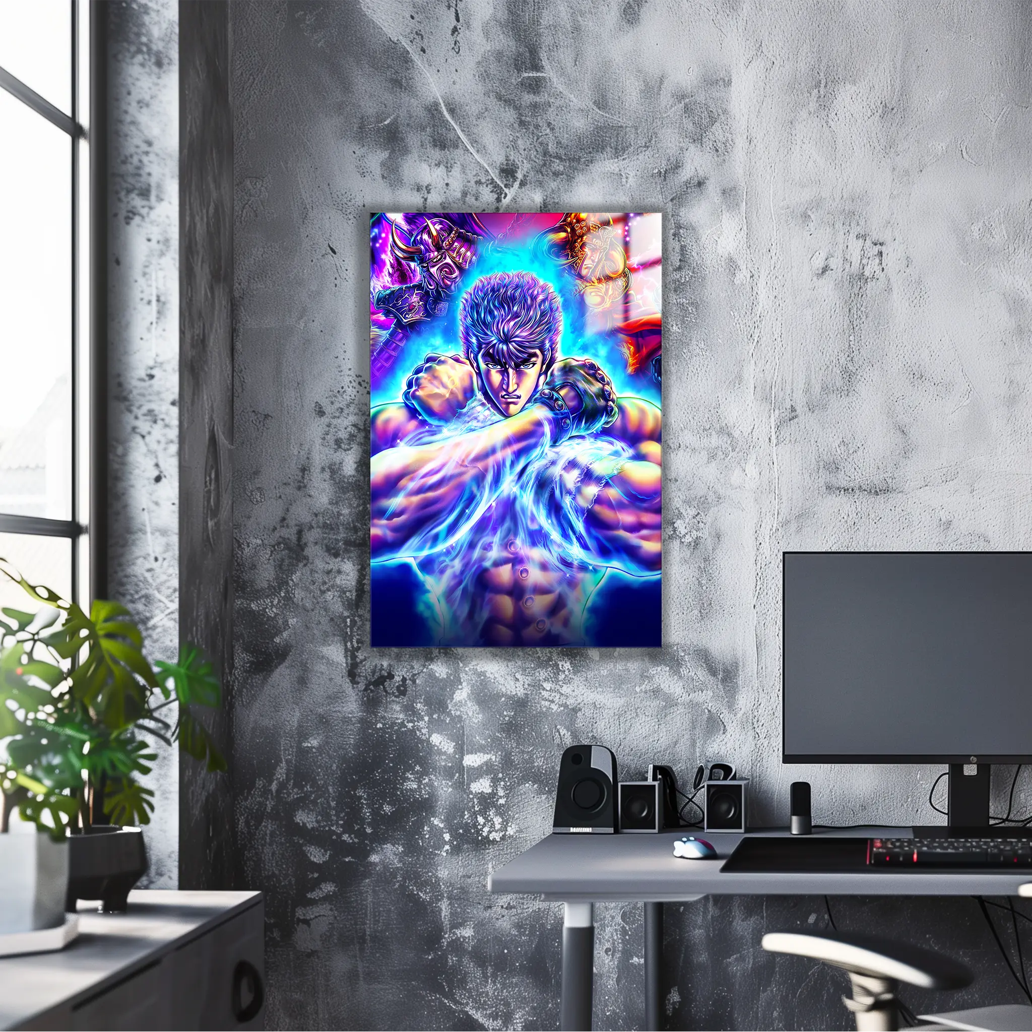 tableau-hokuto-no-ken-dans-le-bureau | DreamWay