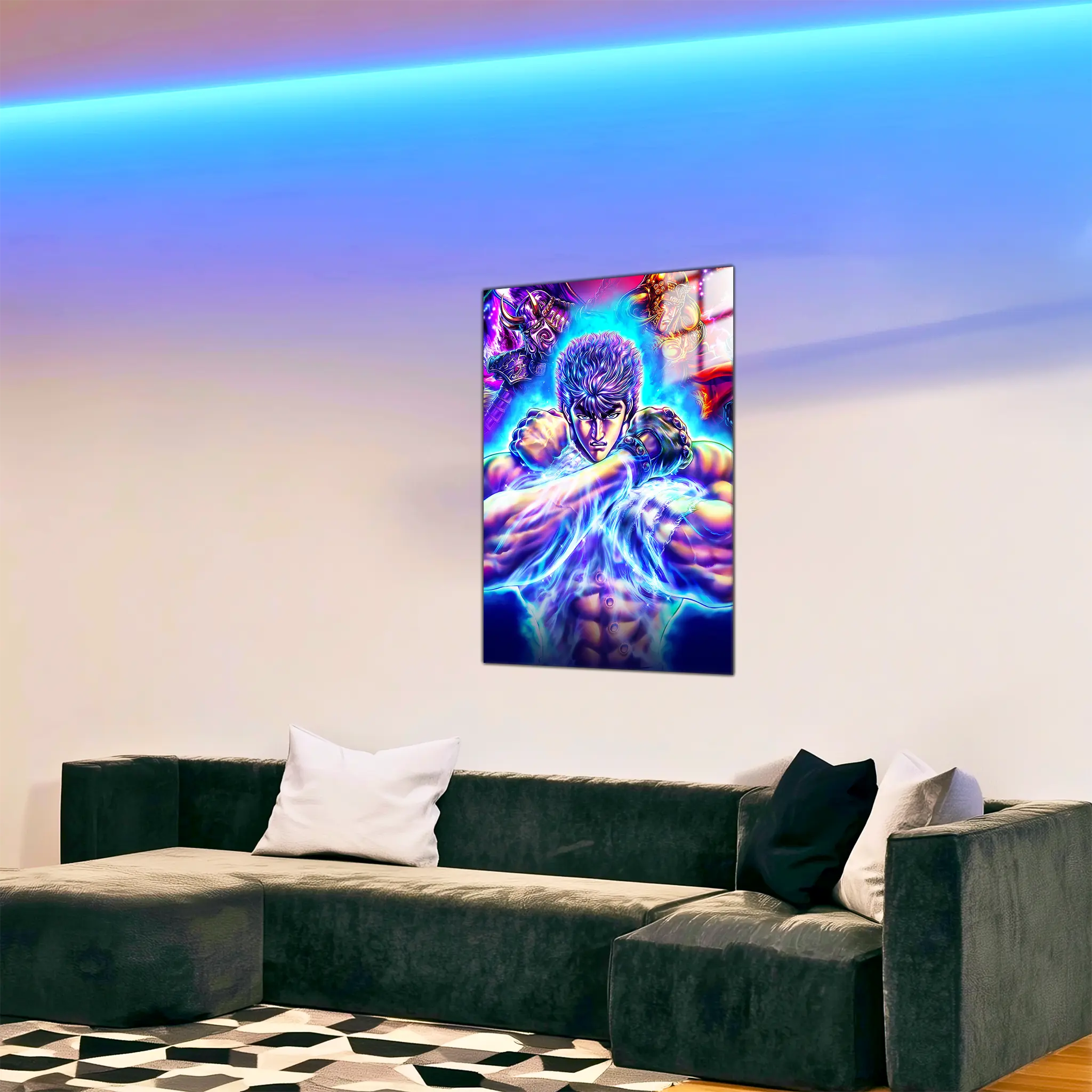 tableau-hokuto-no-ken-dans-le-salon | DreamWay