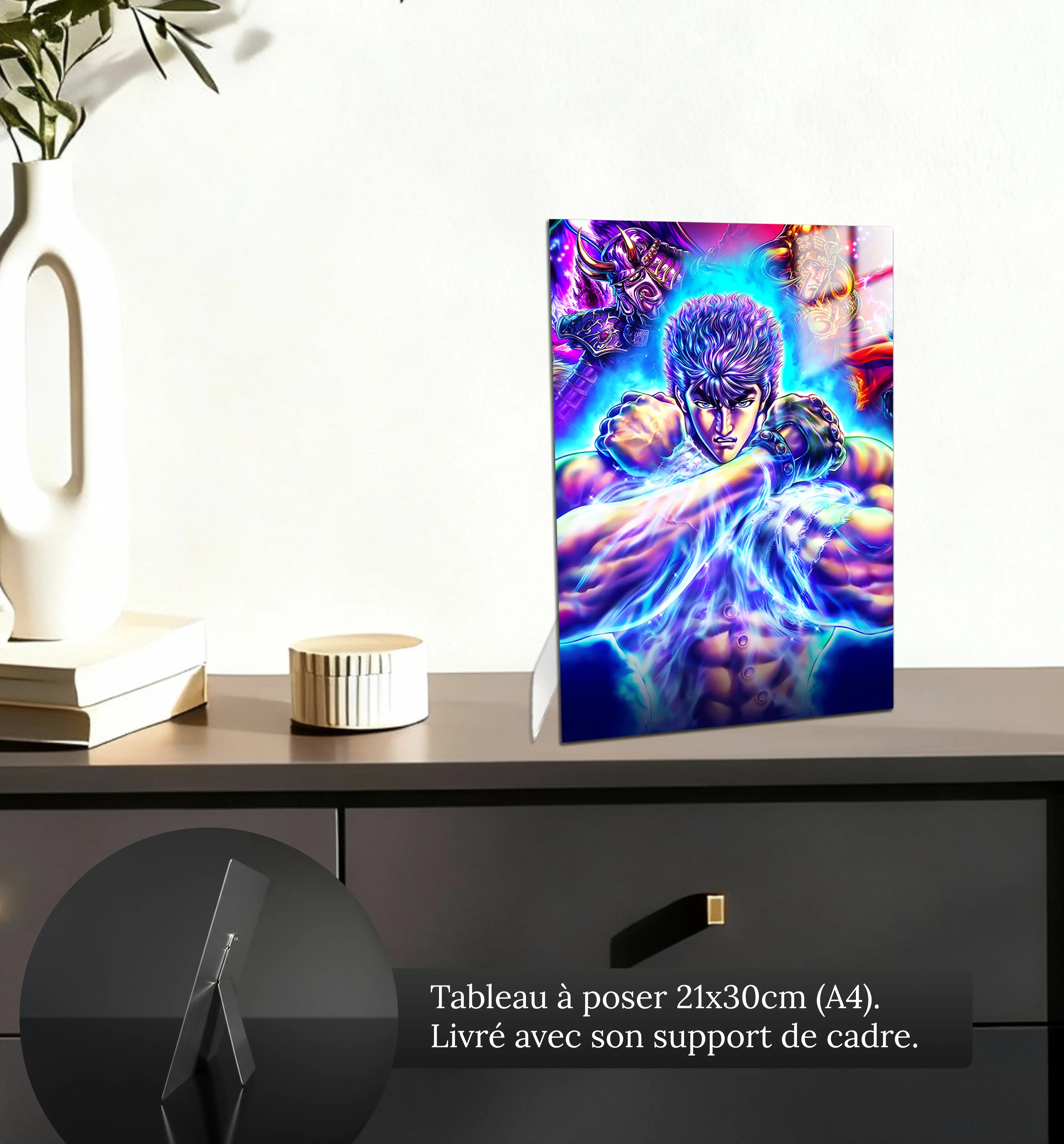 tableau-hokuto-no-ken-petit-format-a-poser-sur-meuble | DreamWay